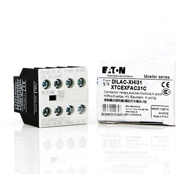 1pc NEW EATON Contactor Auxiliary DILAC-XHI31 XTCEXFAC31C 1 year warranty