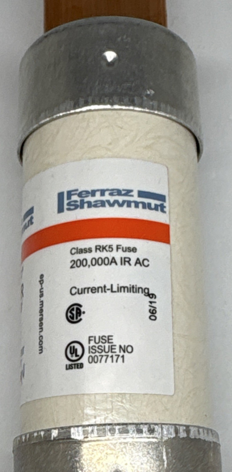 TR200R Mersen Ferraz Shawmut Tri-Onic Fuse 200A 250VAC RK5 Lot of 4