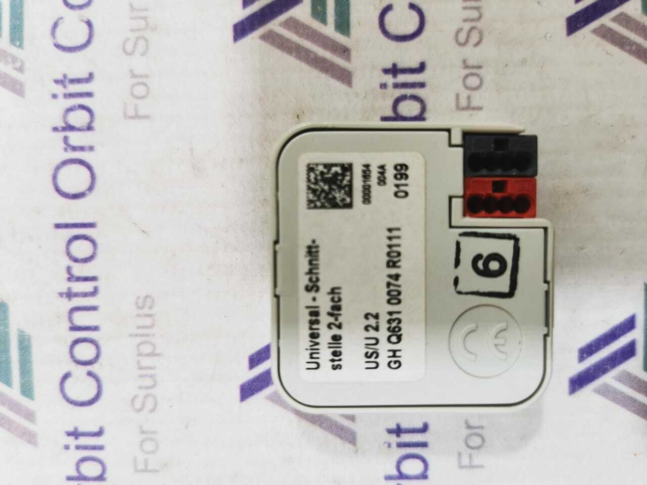 LOT 2 PCS ABB GH Q631 0074 R0111 US/U 2.2 KNX Universal Interface 2-fold