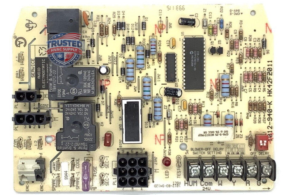 HK42FZ011 gas furnace circuit control board carrier bryant payne tested working