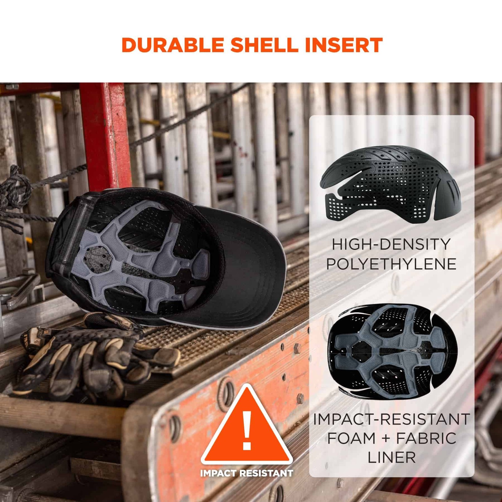 Ergodyne – 23336 Skullerz 8955 Lightweight Bump Cap Baseball Hat Style
