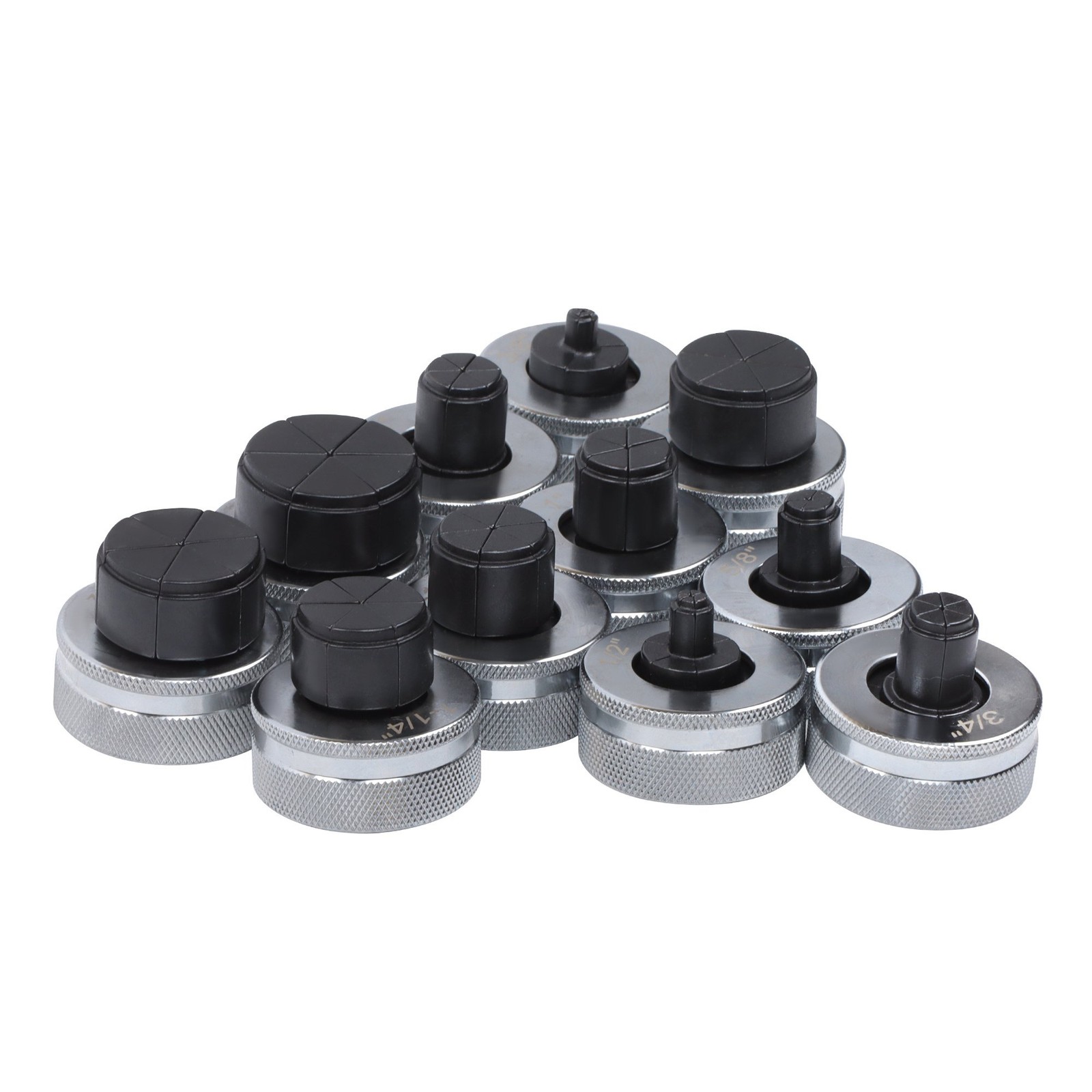 High Quality HVAC Tubing Expander Kit Tube Swaging Set Includes 3/8” To 1-5/8”