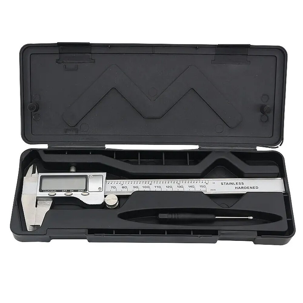 6″ 150mm Digital Caliper Micrometer LCD Gauge Vernier Electronic Measuring Tool