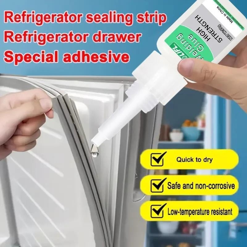 Refrigerator Seal Glue 50g Lsysj Transparent Plastic Adhesive Low Temp Strong