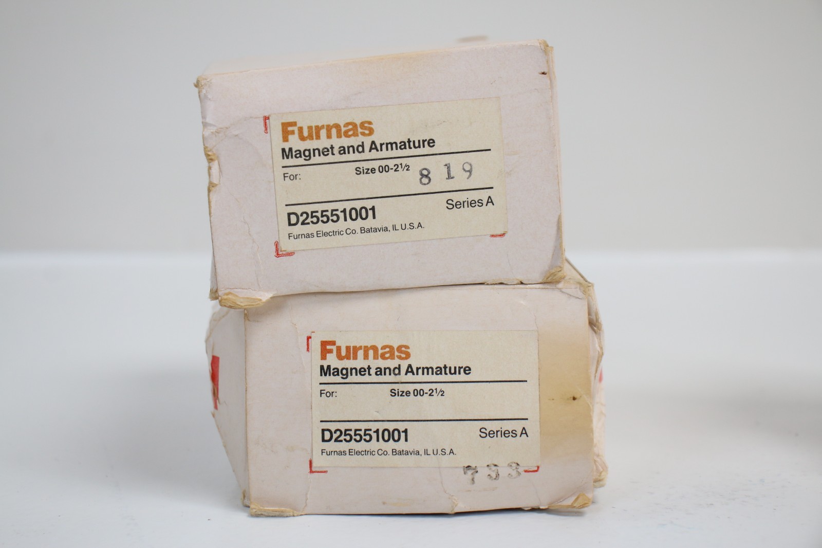Furnas Relay Lot D25551001 K76 H-11 D1358 Overload Heater Element