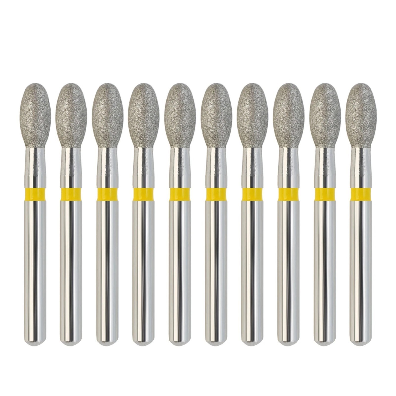 Dental Diamond Burs FG 379/023C 379/023XF Egg Football for High Speed Handpiece