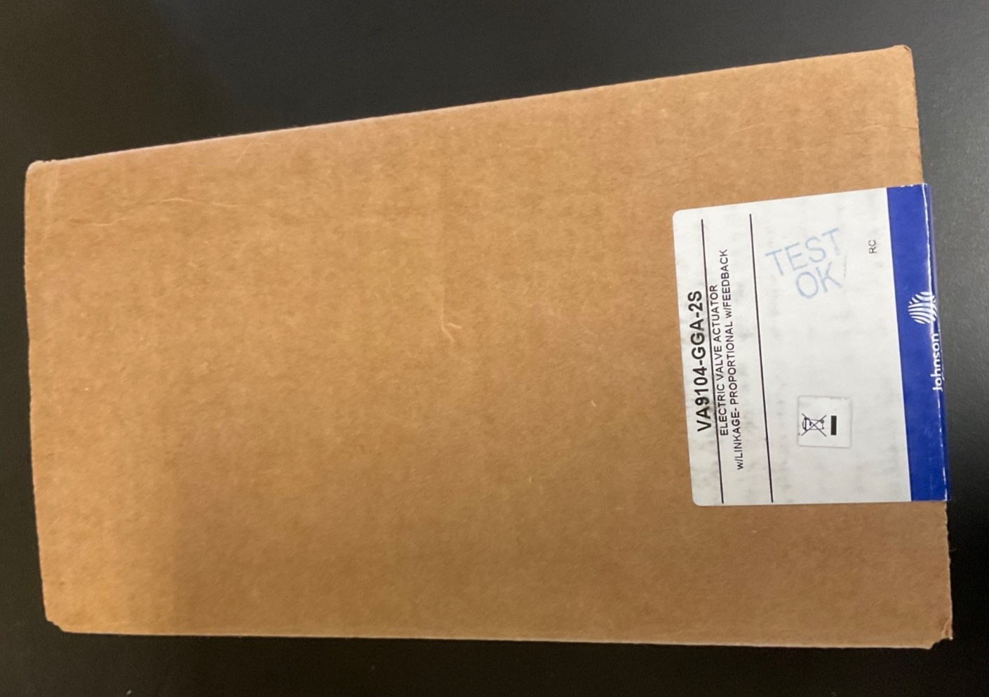 New Johnson Controls Actuator, Electric Non-Spring Return Valve VA9104-GGA-2S