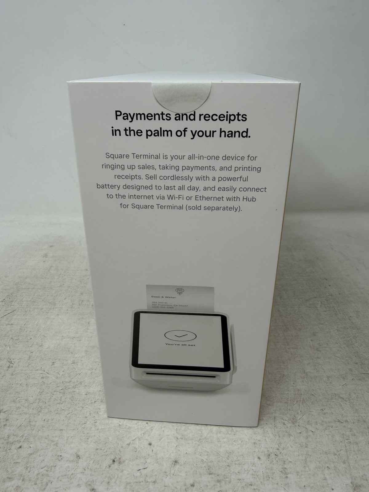 🔥Sealed🔥 Square Terminal – Credit Card Machine | Mobile POS SPD2-01