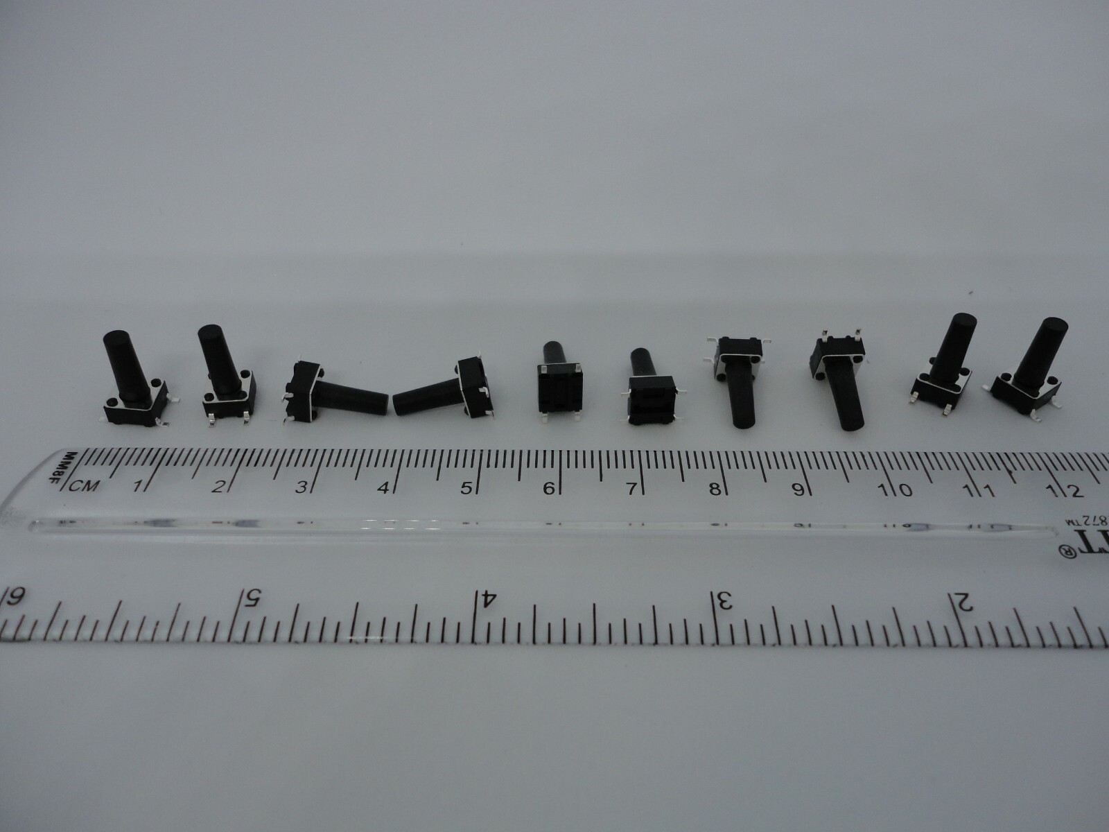 10 Pcs Pack Lot 6x6x13mm Momentary Push Micro Button Tactile Switch SMD 4 Pins