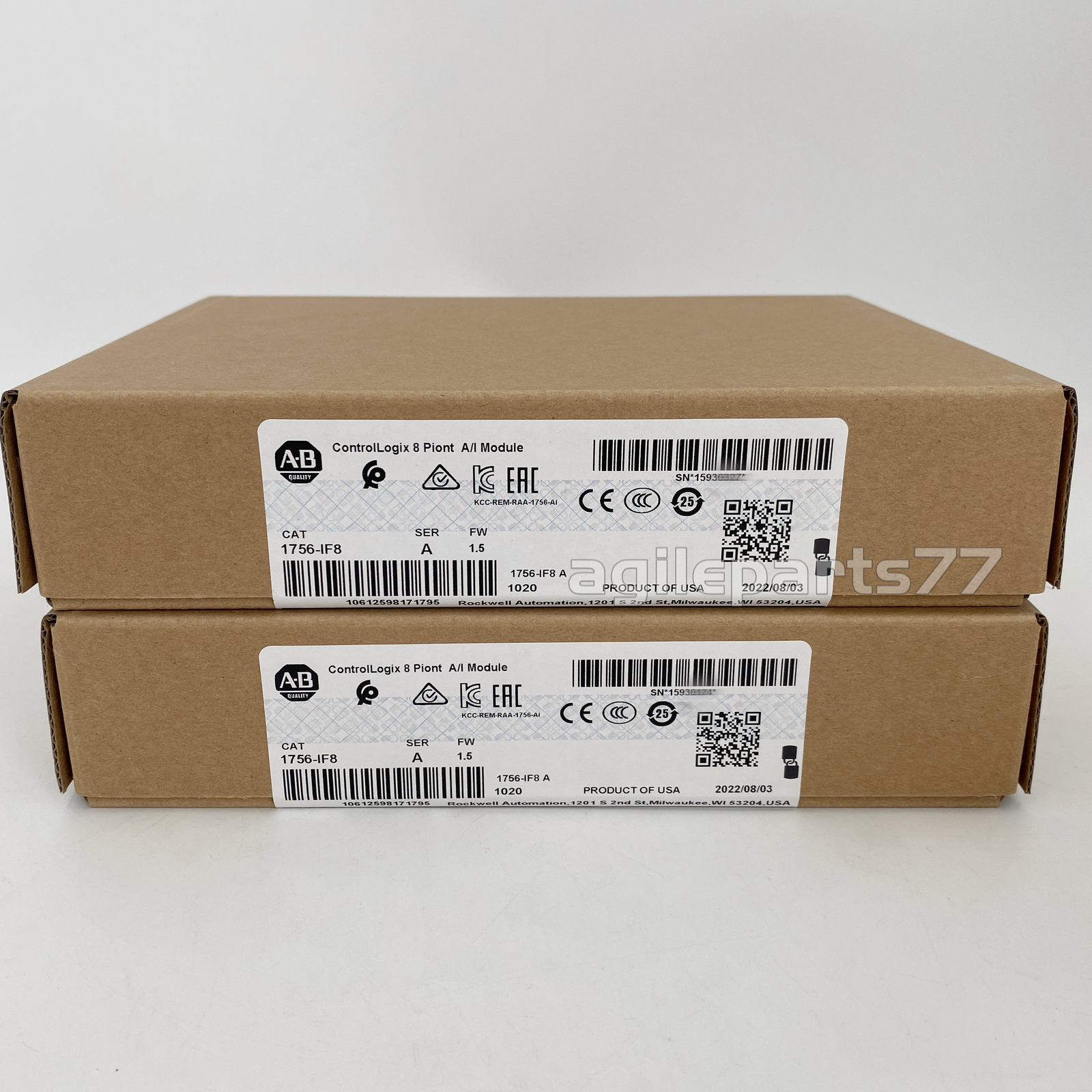 NEW Factory Sealed 1756-IF8 AB ControlLogix Point A/I Module 1756IF8 US Stock