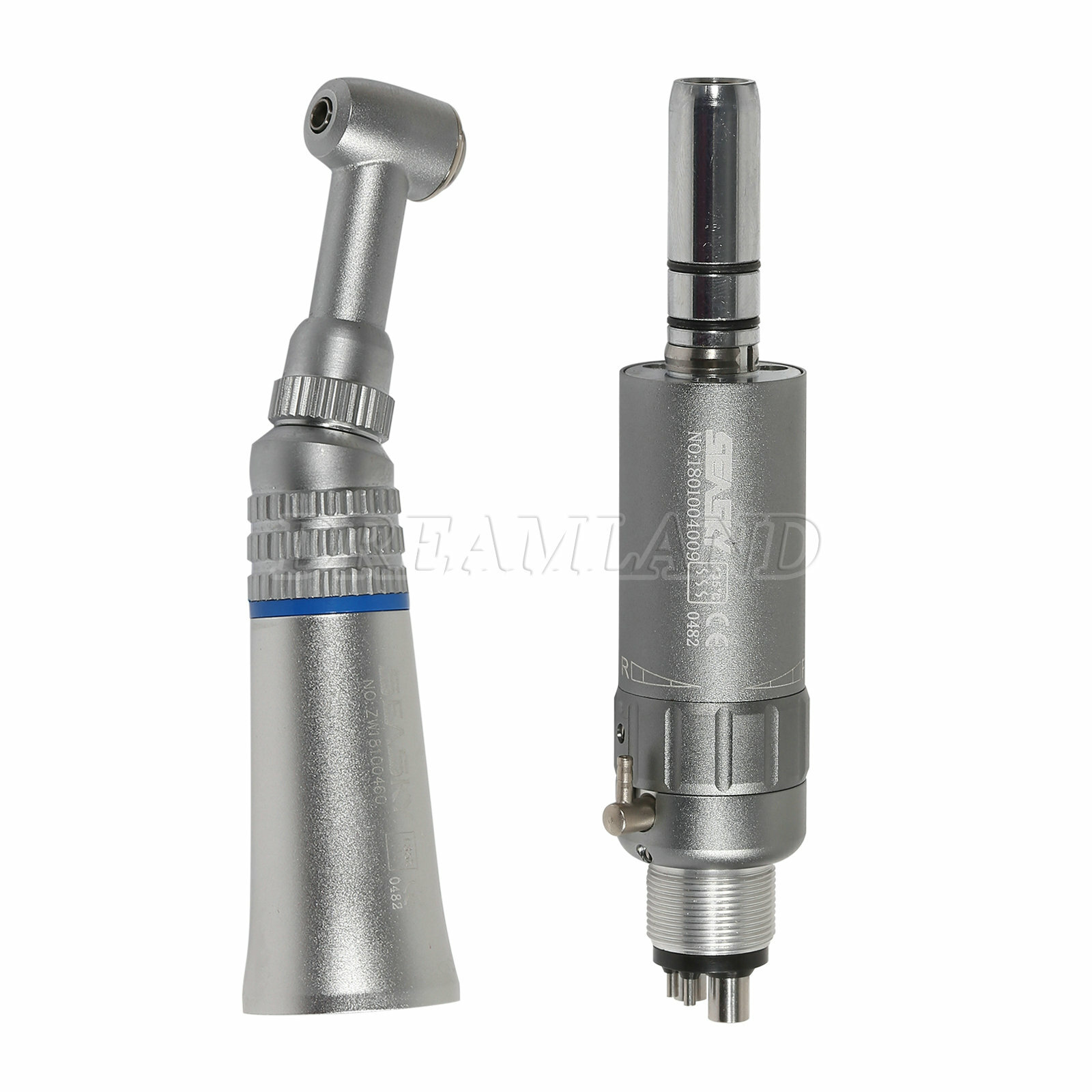SEASKY Dental slow speed handpiece contra angle Push for NSK Air motor 4H b-n