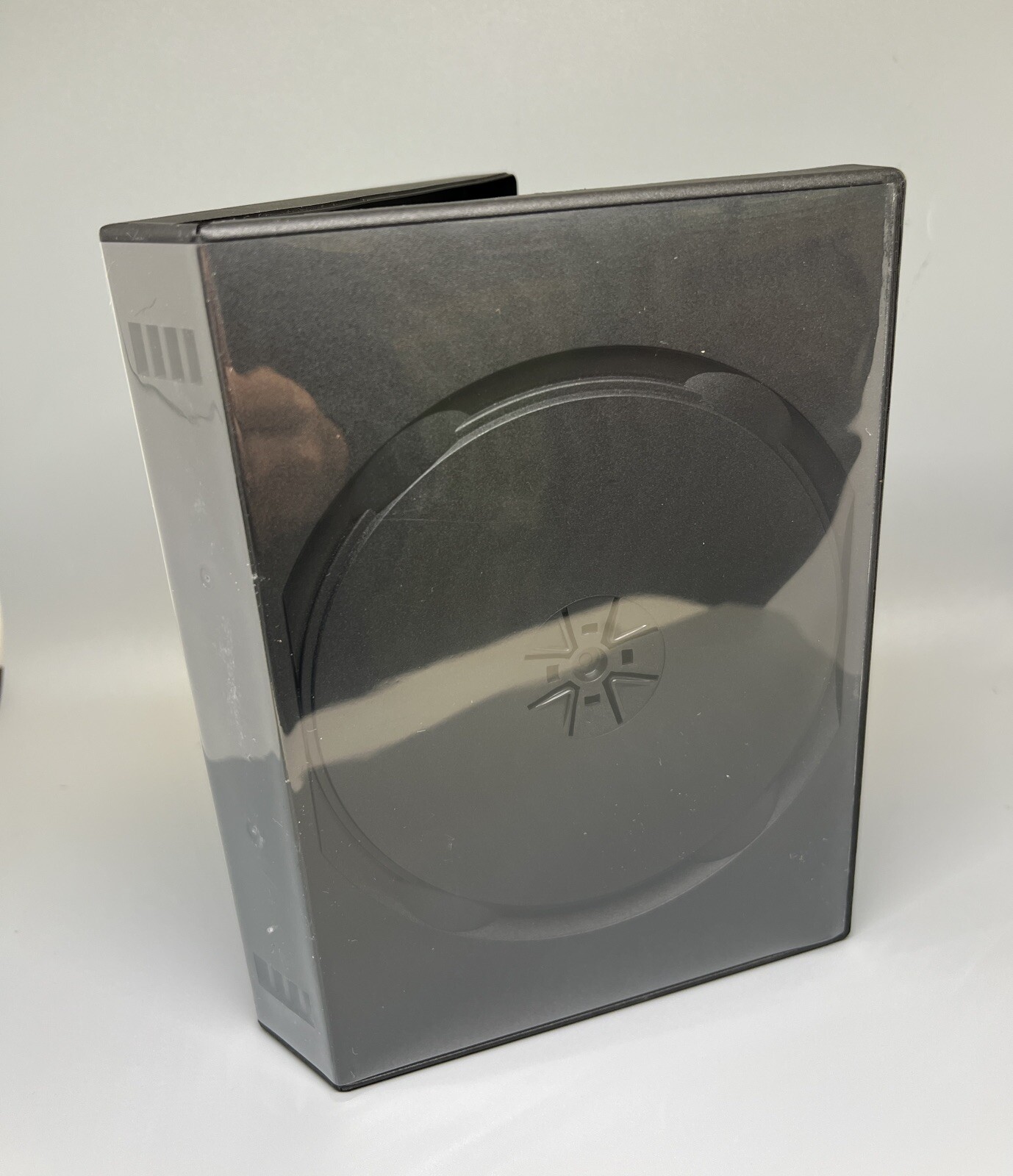 2 PCS TOP QUALITY 9-Disc DVD CASE, BLACK 1 1/4″ (33MM) SPINE, DH9