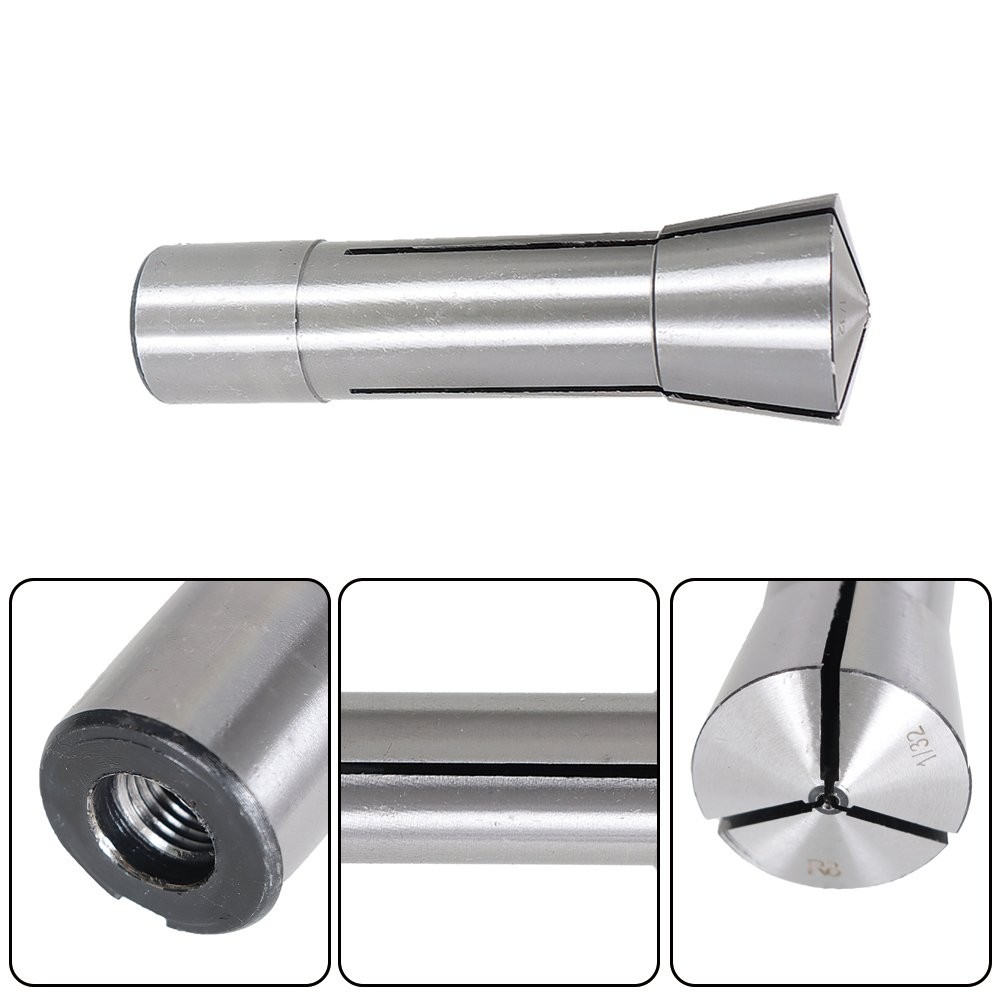 29Pcs R8 Spring Collet Set Fractional 1/32″ To 1″ High Precision for Bridgeport