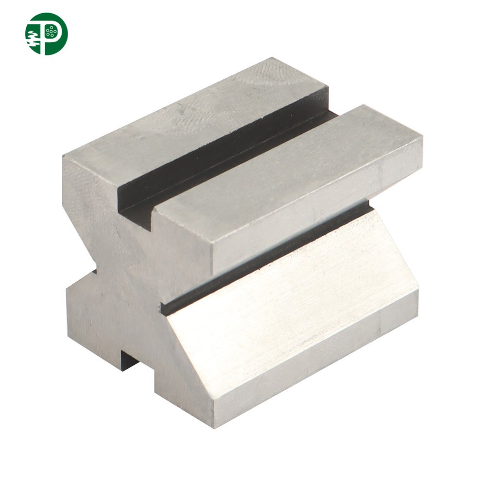 Precision 1-5/8″ × 1-1/4″ × 1-1/4″ V Blocks and Clamp Set Steel Gauge Machinist