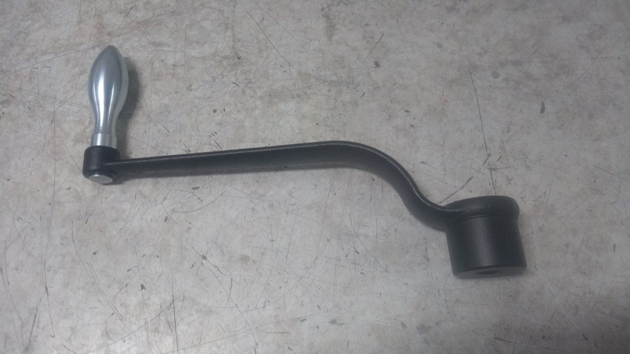 JW Winco 20MC12/F 315mm Handle L 54mm Bore Depth Crank Handle