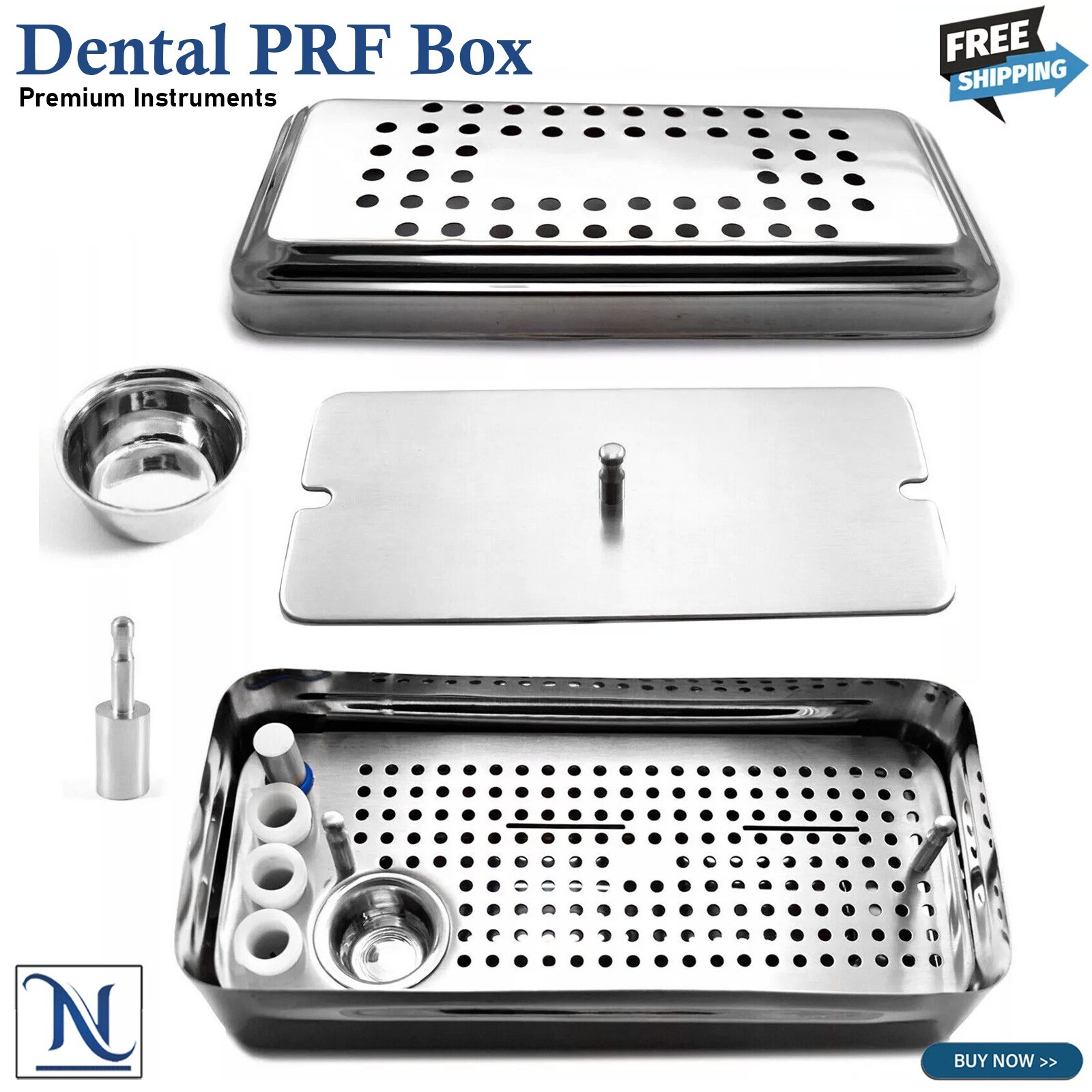 Dental PRF Box GRF System Platelet Rich Fibrin Set Surgery Membrane Kit CE