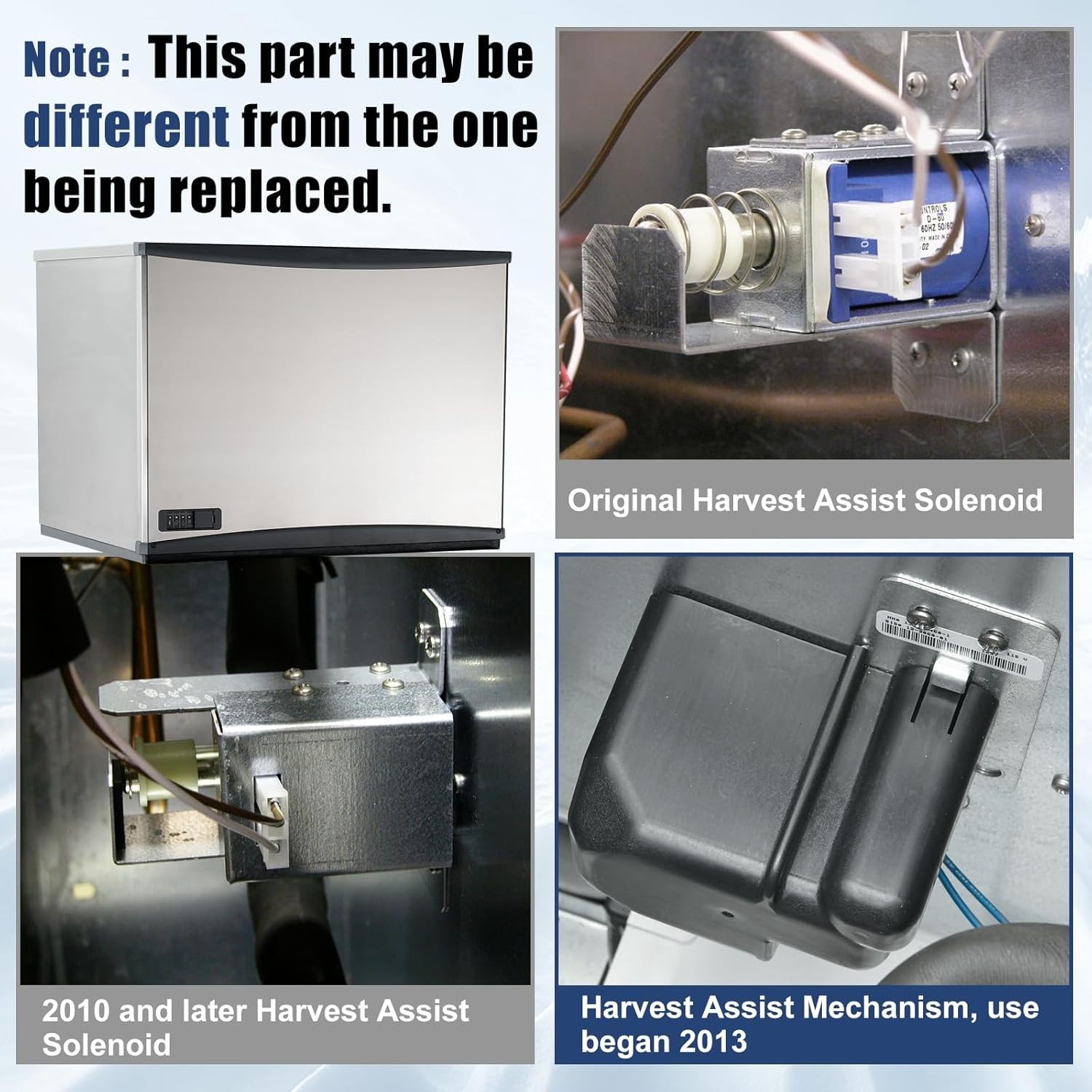 12-3060-21 Harvest Assist Kit For Scotsman Ice Machine Select Models 12306021