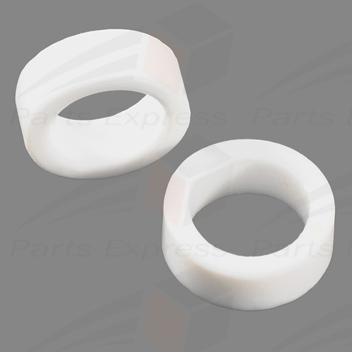 [2-PK] Premium TEFLON Jewelry Steamer Sight Glass Gasket for 5/8″ OD Glass