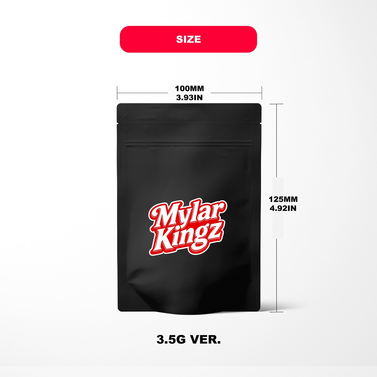 Mylar bags Design Set 3.5gram | 100pic FOR EACH package IN 1(ONE) RANDOM DESIGN