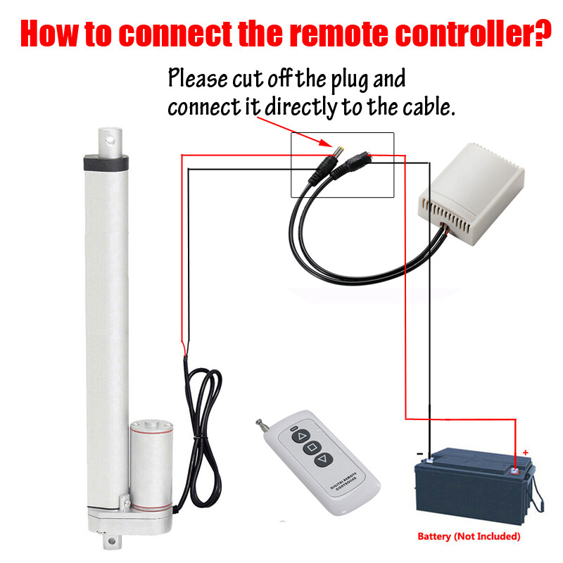 12V 24V Motor Linear Actuator Wireless Remote Controller Forward Reverse Control