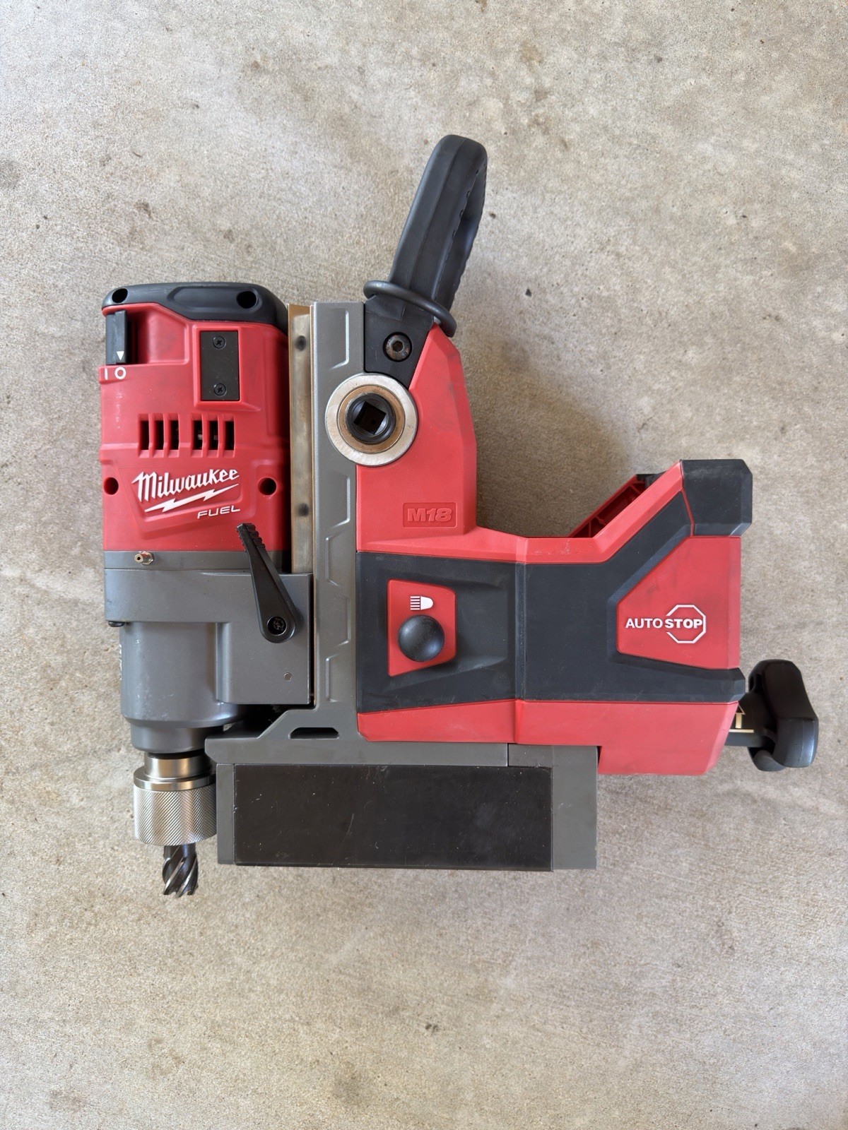 Milwaukee M18 FUEL Magnetic Drill Press Kit FORGED LITHIUM 8.0 Battery,Charger
