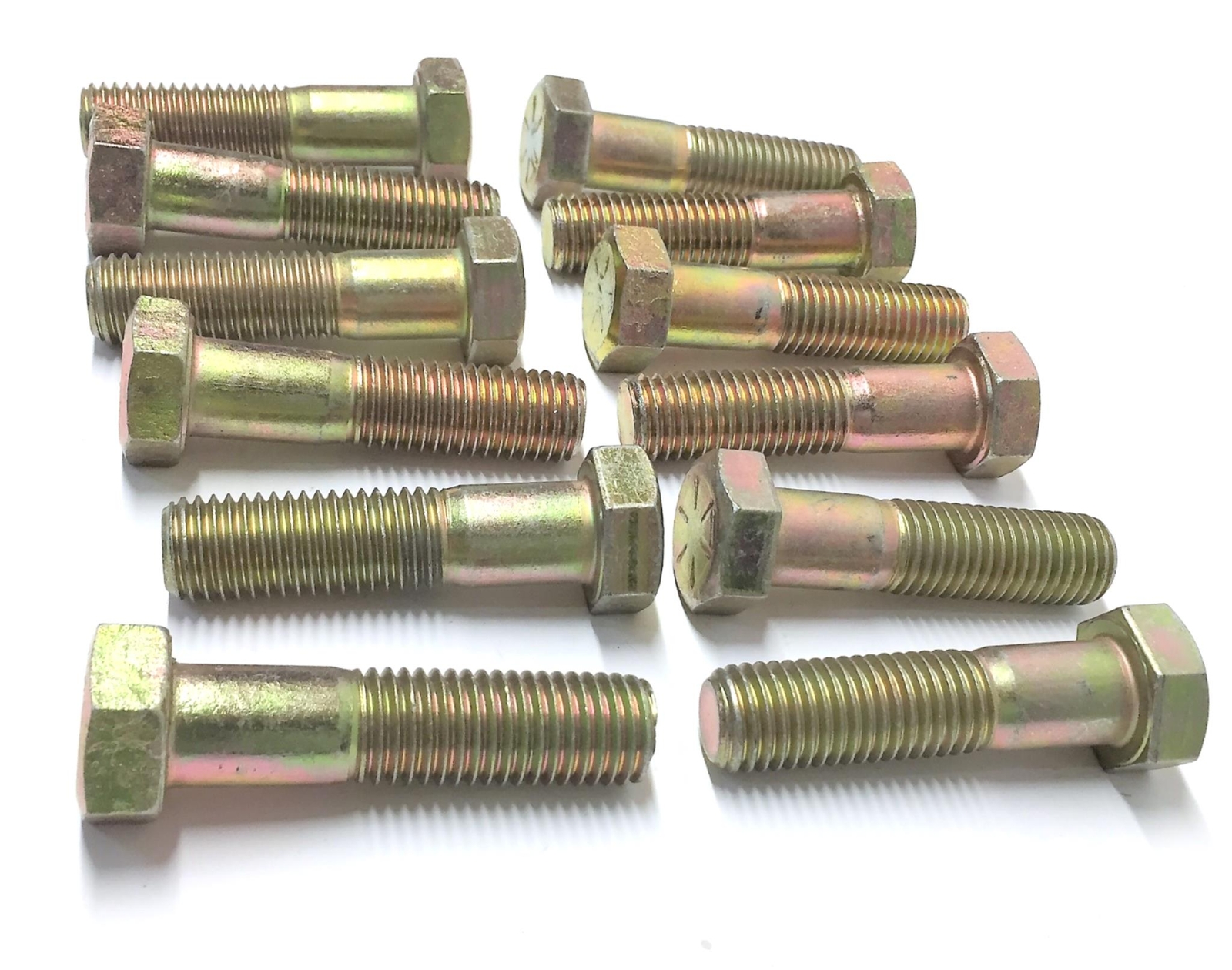 Unbranded/Generic 3/4″ x 3.5″ Zinc Plated Radius Rod Bolt [Lot of 12] NOS