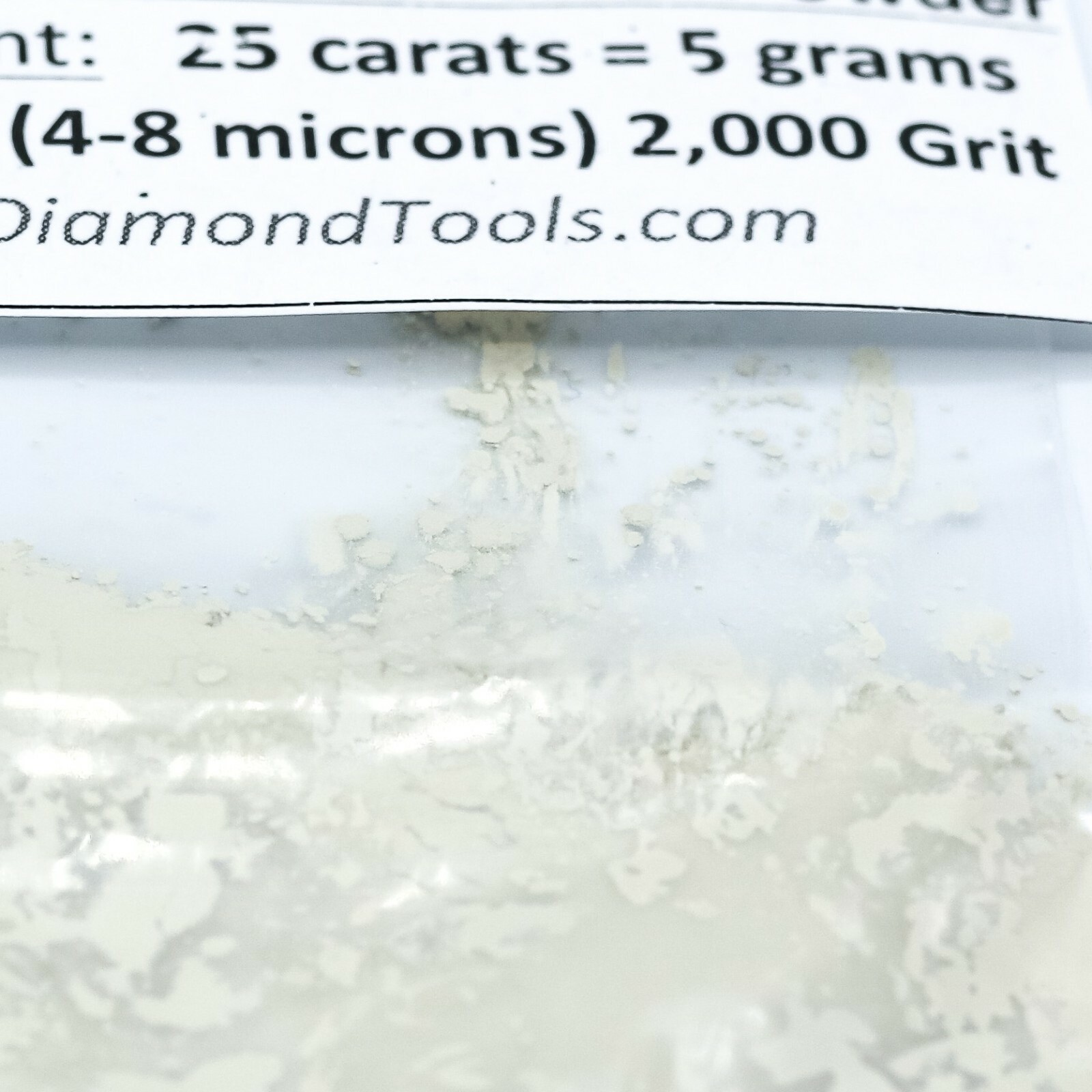 TechDiamondTools Diamond Powder 2,000 Grit 4-8 Microns, 25 cts = 5 Grams