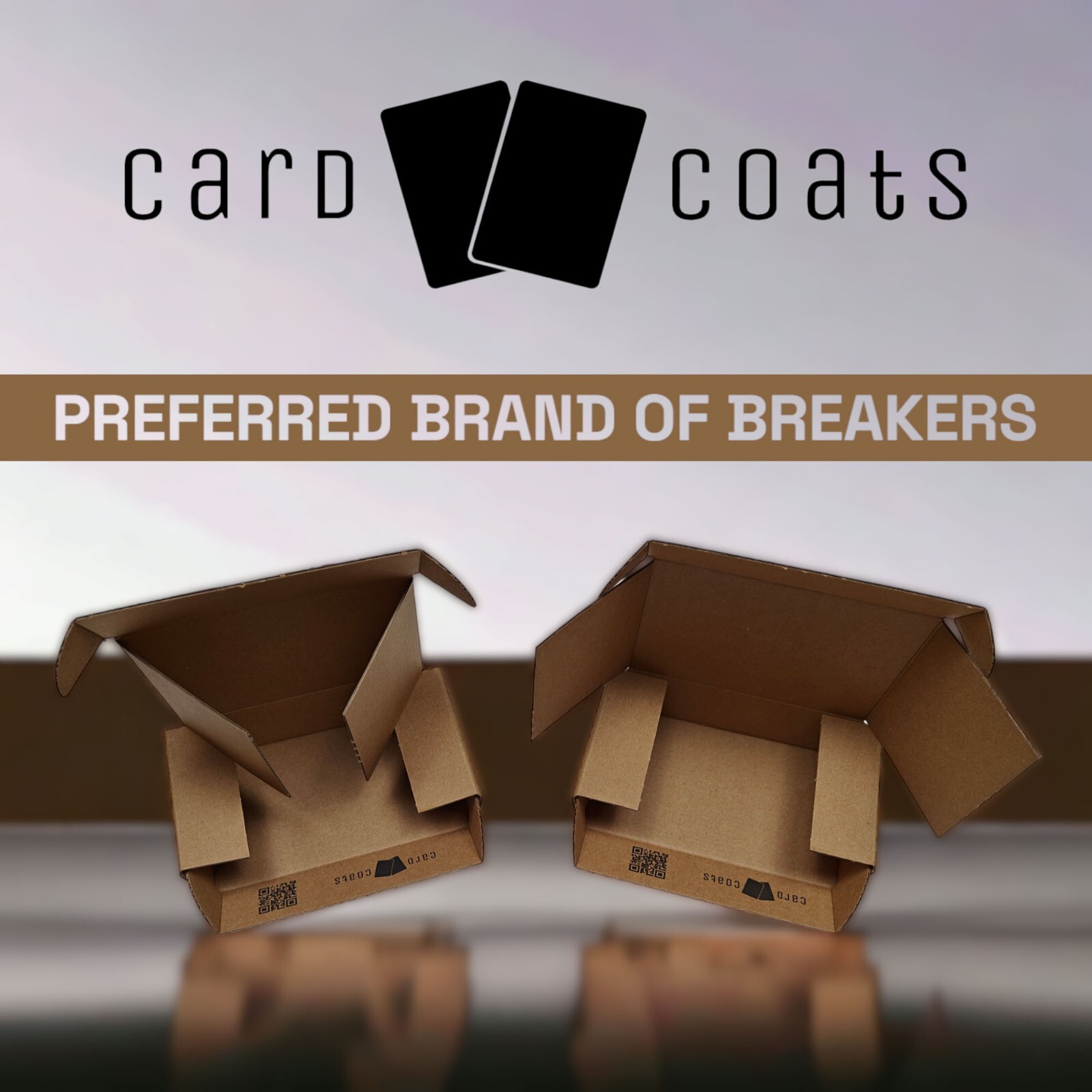 Card Coats Precision Pack – Graded Slab Trading Card Shipping Box – (50 Pk)