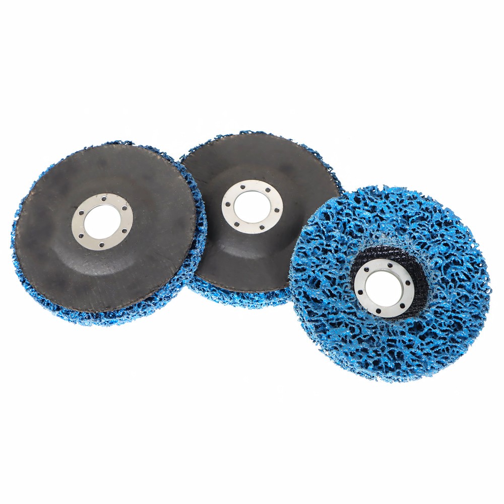 10 Piece 4.5” Poly Strip Disc Wheel Paint Rust Removal Clean Angle Grinder New