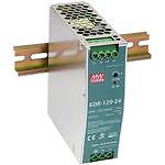 Mean Well EDR-120-24 AC/DC Industrial DIN rail power supply – Output 24V at 5…