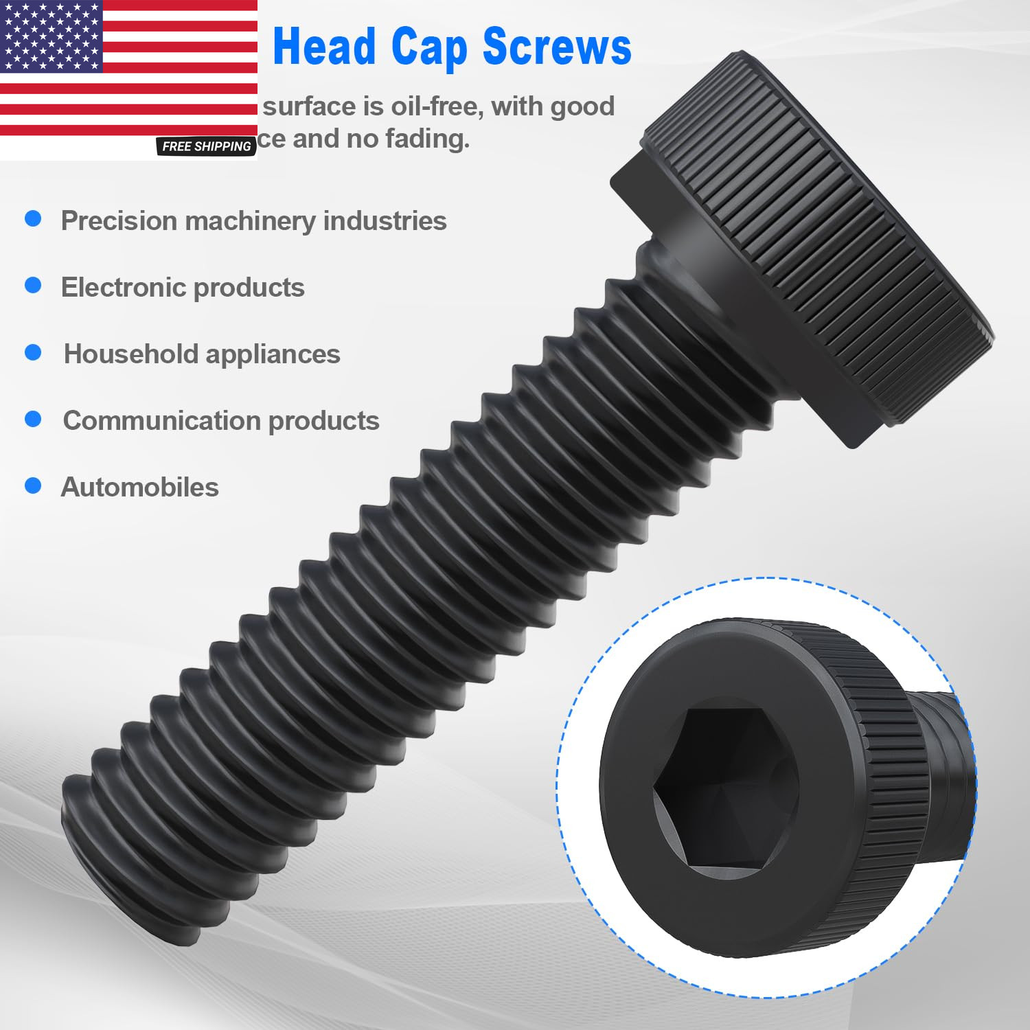 540PCS M2 M3 Metric Screws Assortment Set Suitable for 3D Printer Diy,Hex Socket
