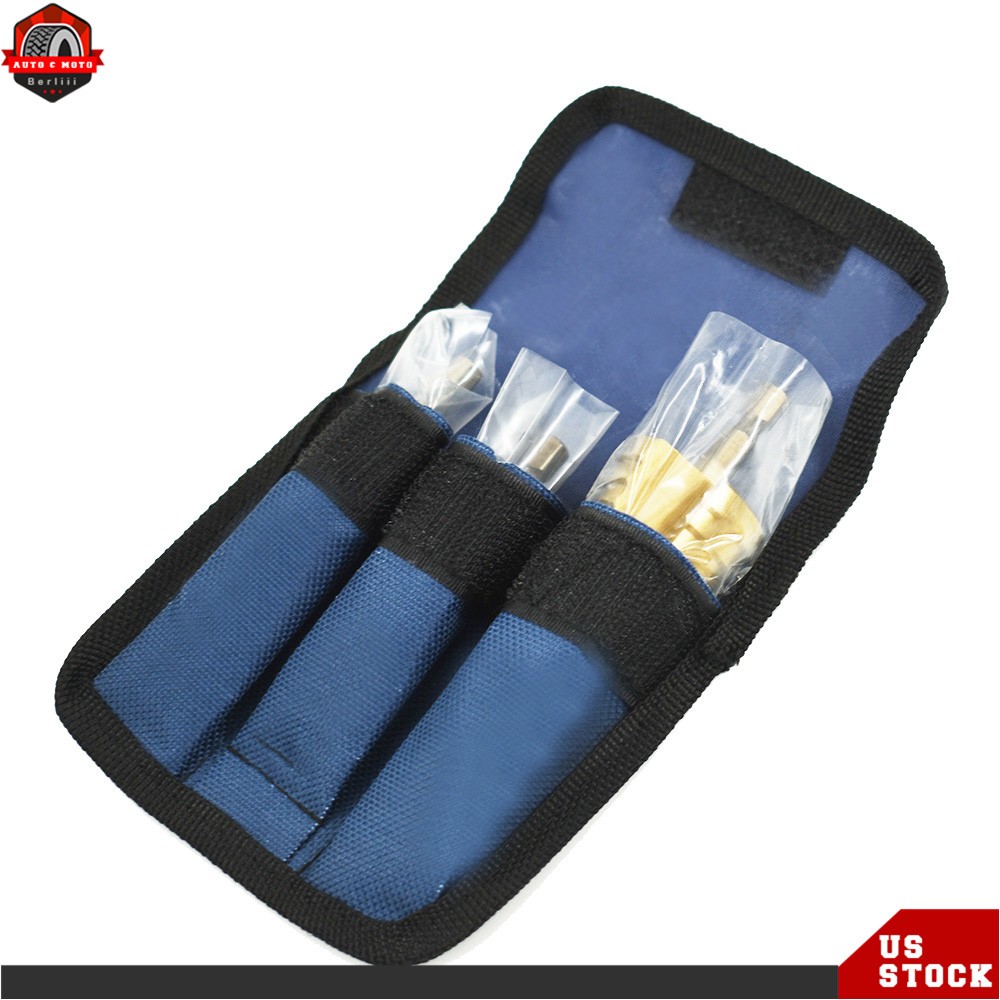 3 Pcs HSS Step Drill Bit Set Titanium Coated High-Speed Steel Cone Drill Bit