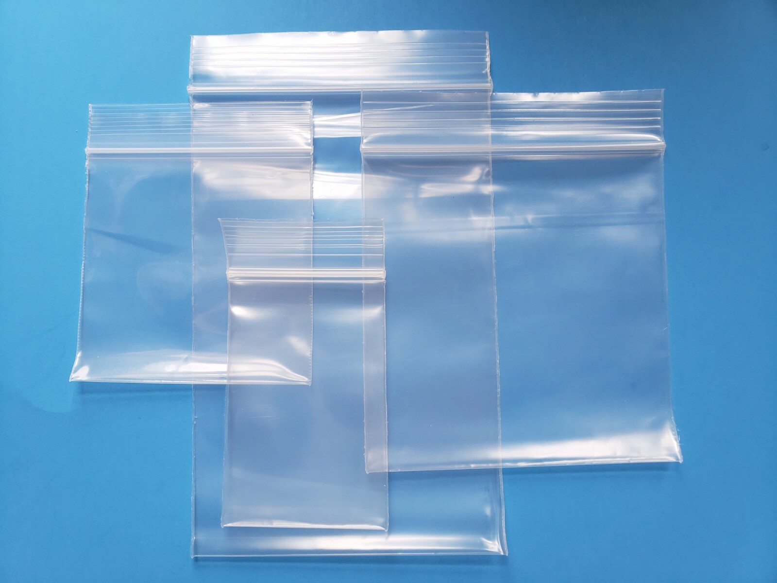 Clear Reclosable Zip Seal 4Mil Bags Heavy Duty Plastic 4 Mil Top Lock Baggies