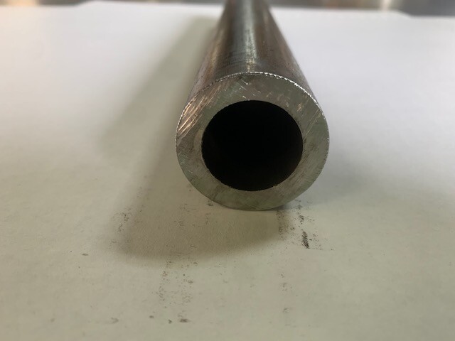 1-5/8″ OD x 1/4″ Wall DOM Seamless Round Tube x 8″ Long, Mild Steel, 1.625″ Dia