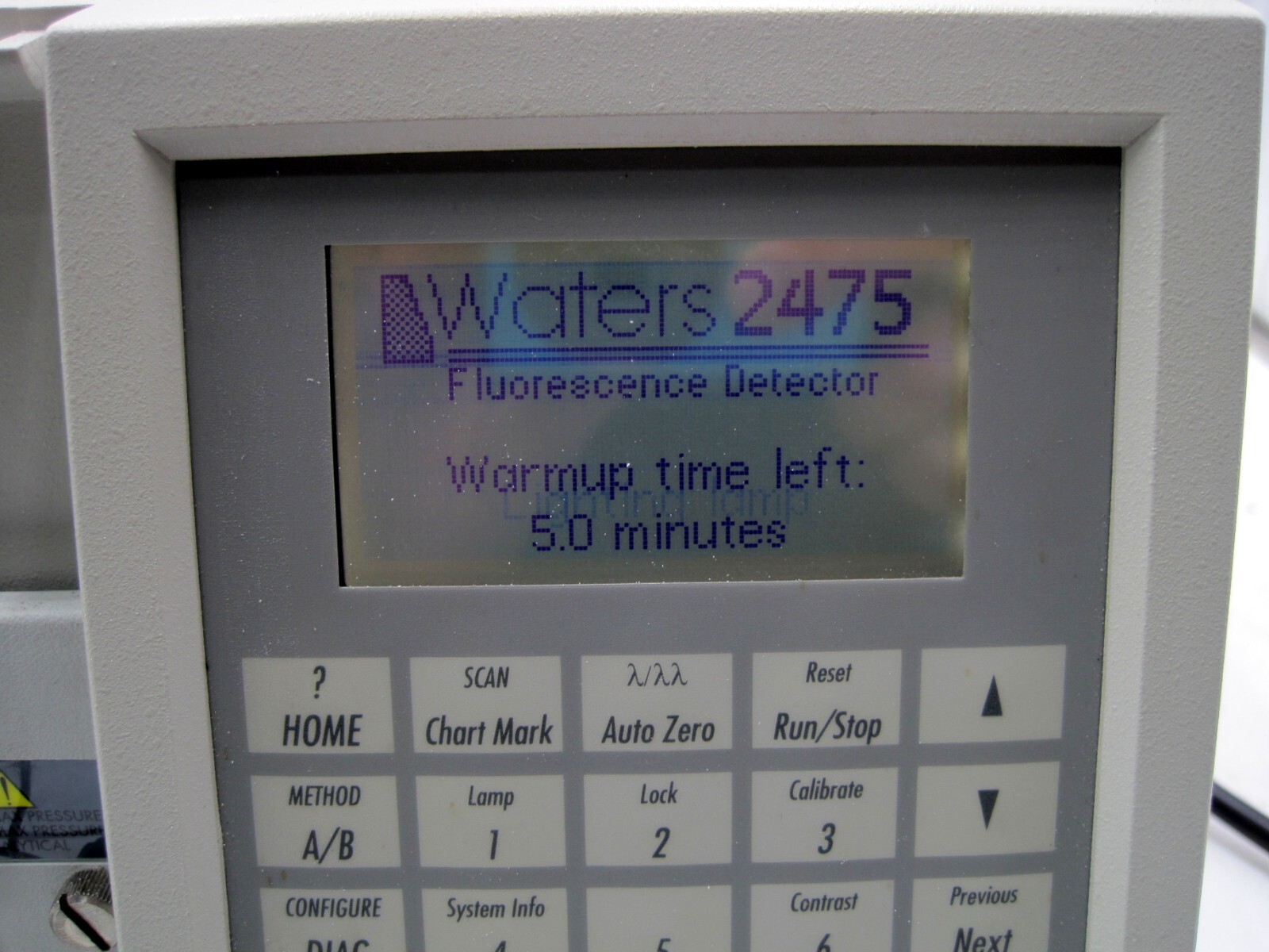 WATERS 2475 MULTI WAVELENGTH FLUORESCENCE DETECTOR