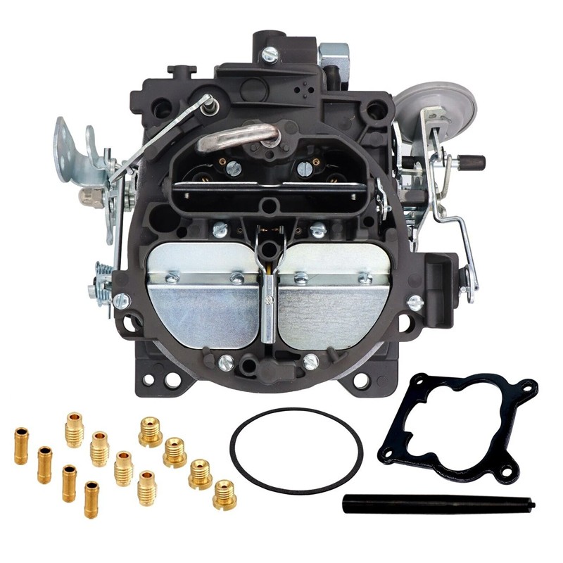 NEW 4 Barrel Marine Carburetor for Mercruiser 260/350 V8 Engine Quadrajet Style