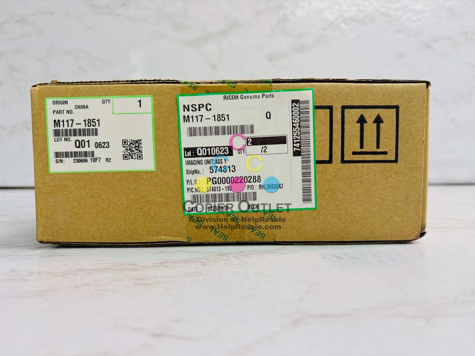 Genuine Ricoh Aficio SP 3500SF, SP 3510SF Laser Unit M117-1851, M1171851