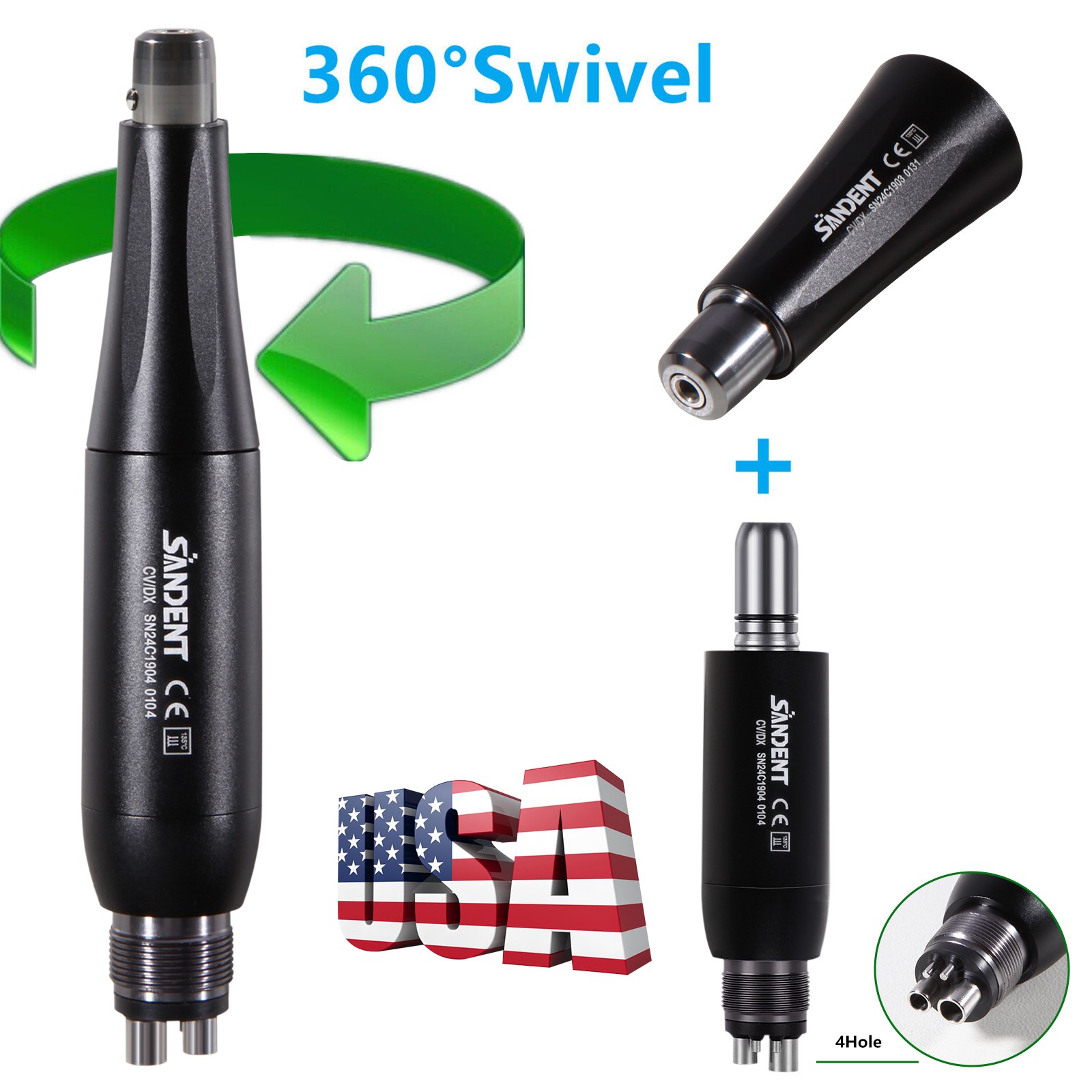 Dental Ultrasonic Scaler Oral Teeth Cleaner Perio Endo Tip For DTE SATELEC
