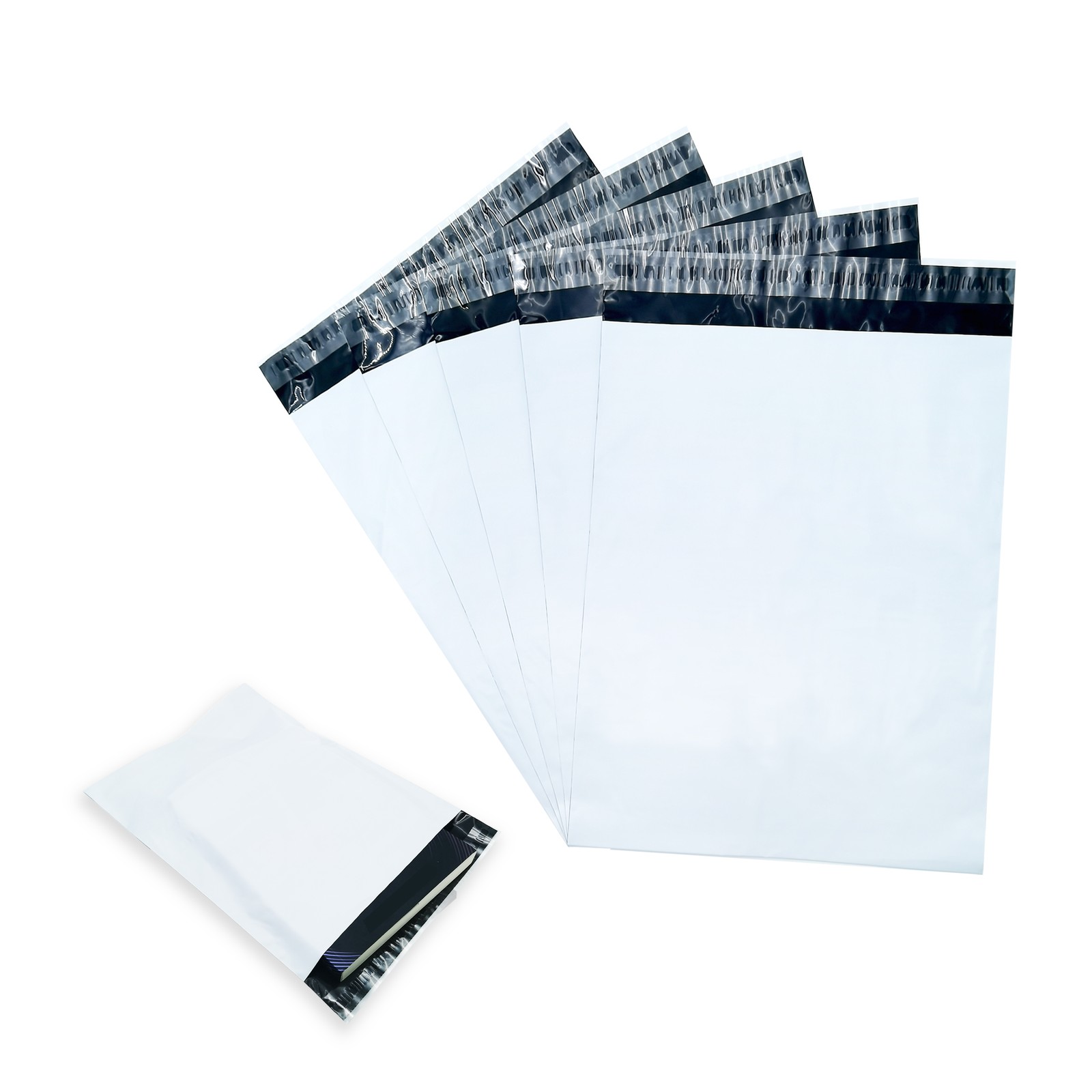 Poly Mailers Shipping Bags – 6×9 7.5×10.5 9×12 10×13 12×15.5 14.5×19 19×24 24×24