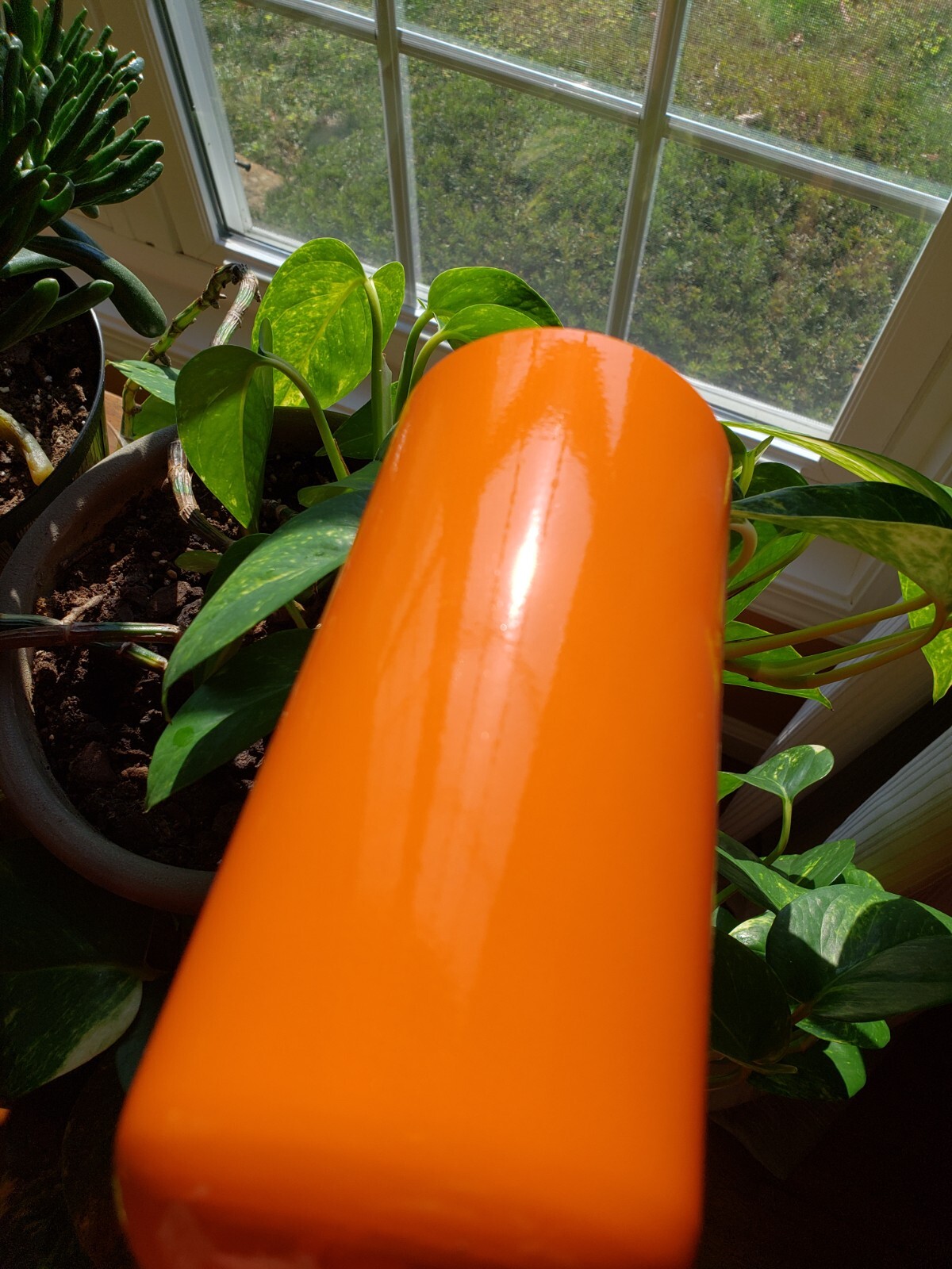 High Gloss Orange Ultra Durable Powder Coating Paint 1LB USA Made