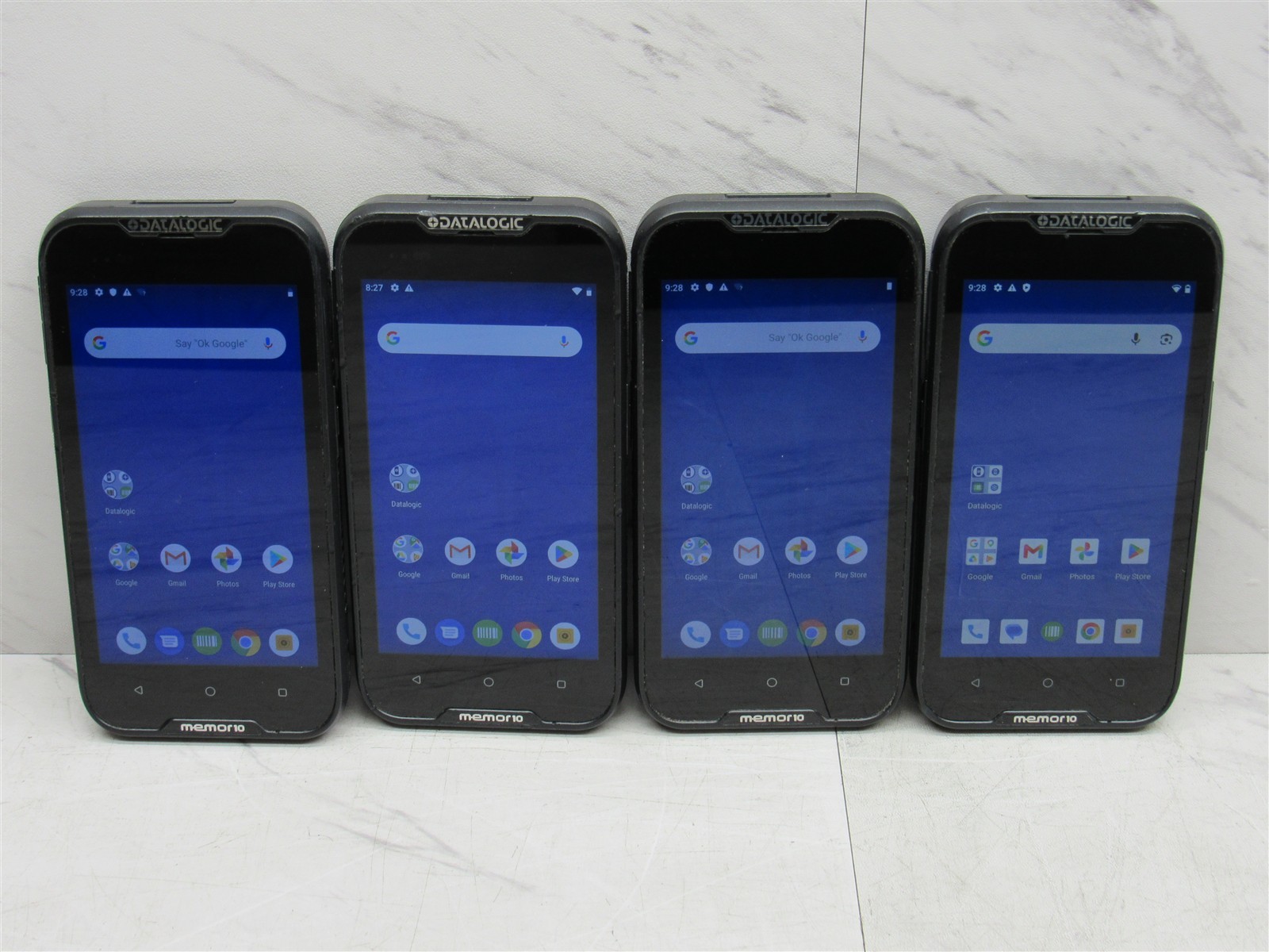 4 LOT Datalogic Memor 10 Mobile Computer 944350004 Android 10 + 9 with Battery