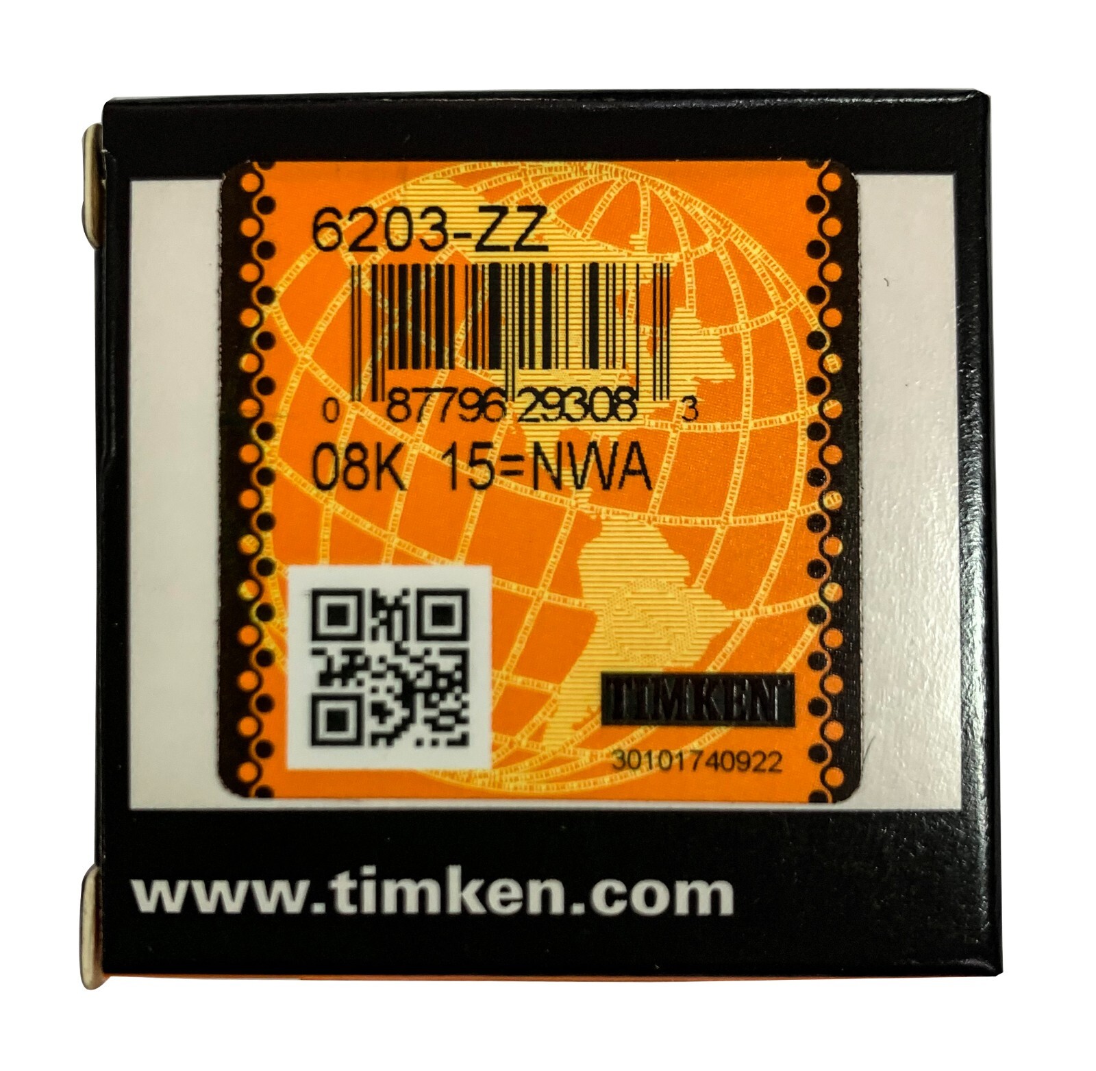 10PACK TIMKEN 6203-ZZ 17X40X12MM Double Metal Sealed Bearings