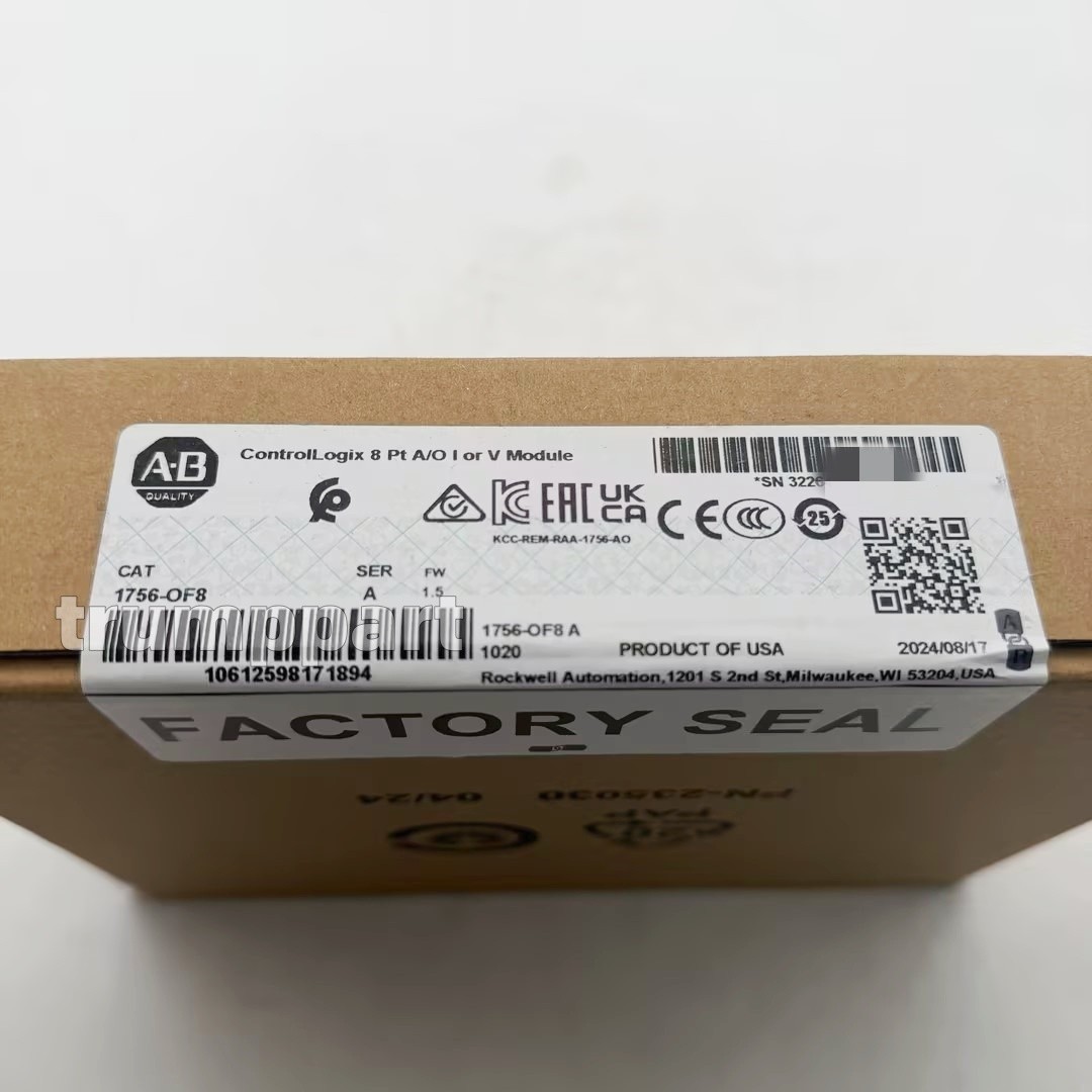 NEW Factory Sealed 1756-IF8 AB ControlLogix Point A/I Module 2023 1756IF8 TX