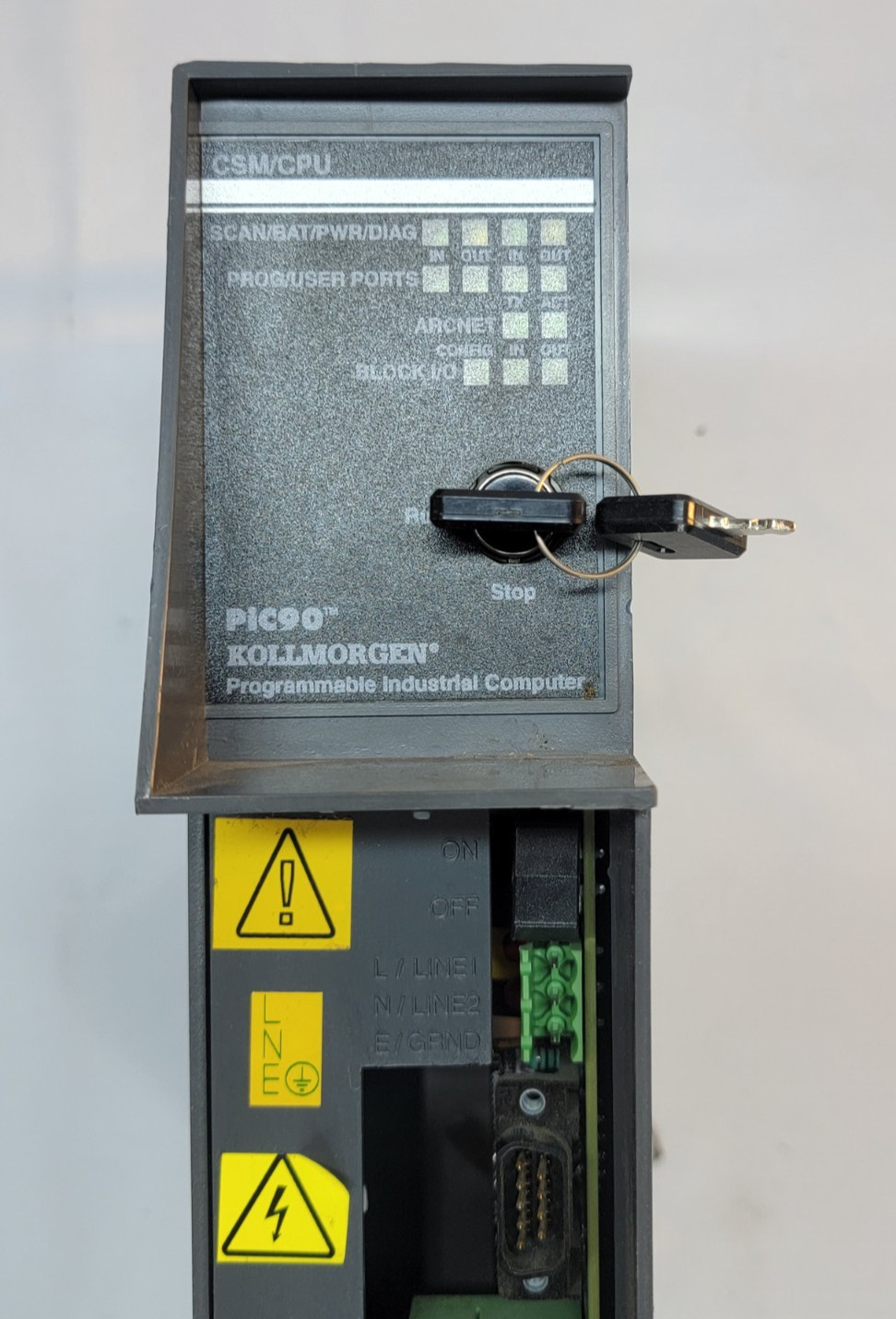 Kollmorgen PiC900 Industrial Computer M10172284 R3 + CSM-CPU + ETHERNET-TCP/IP