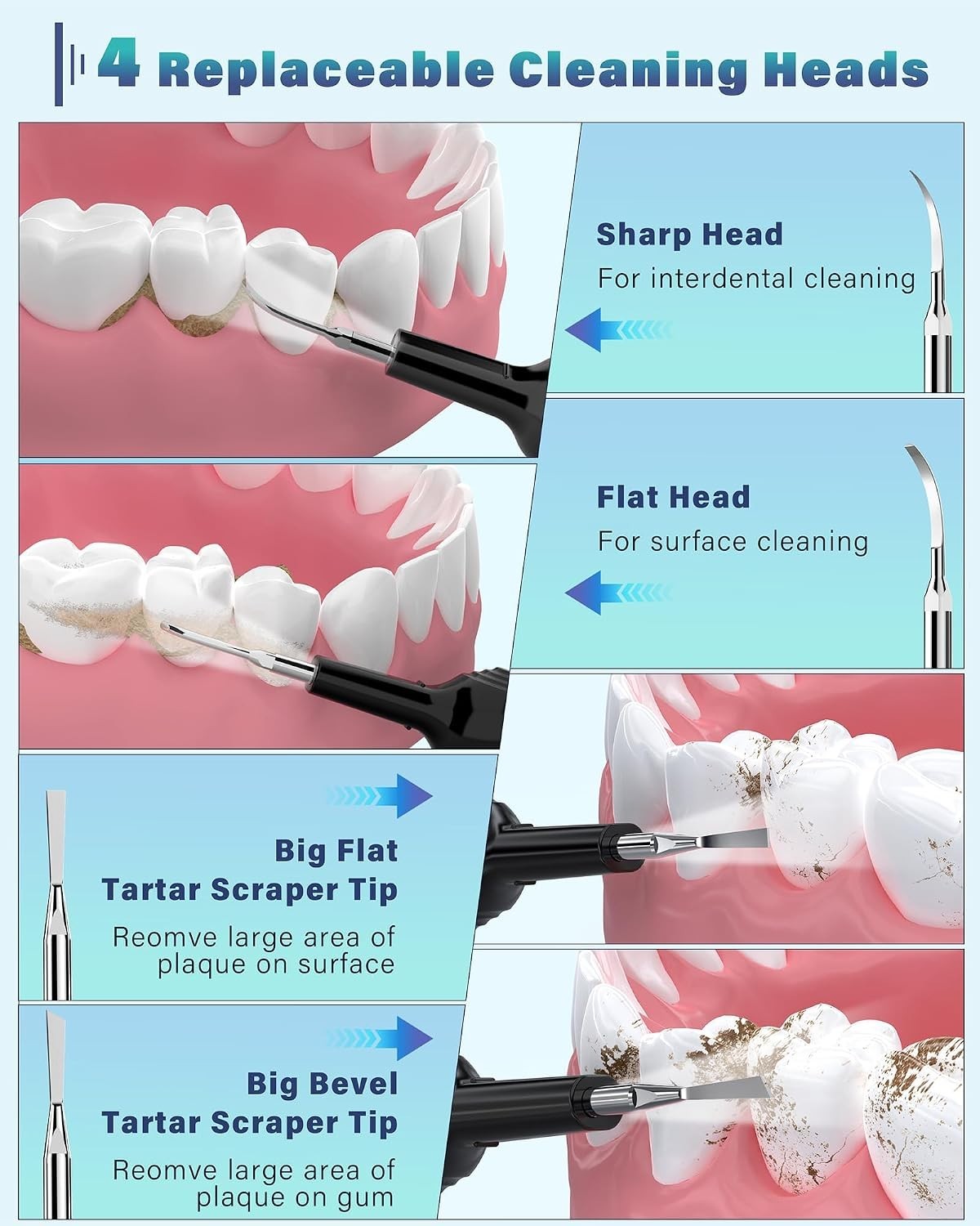Wireless Plaque Remover for Teeth