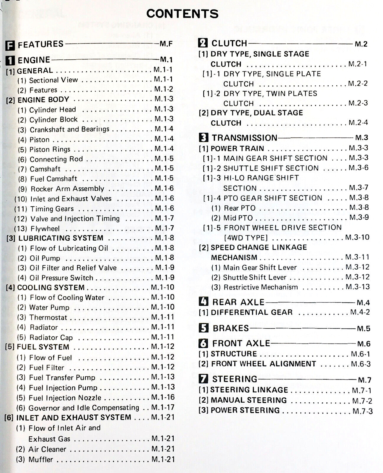 Kubota L2250 L2550 L2850 Tractor Service Repair Manual Shop Book Overhaul 452Pgs