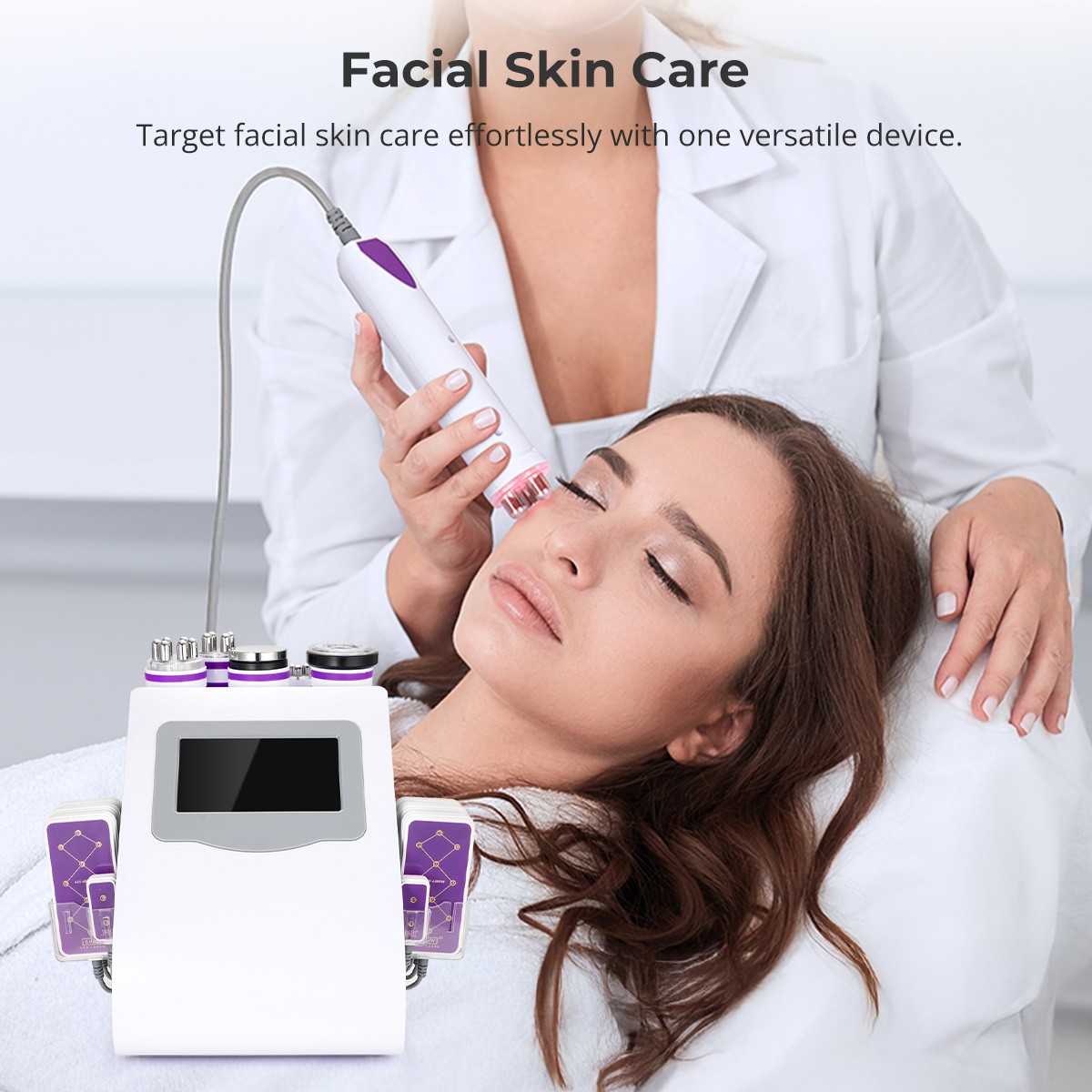 6 in 1 Beauty Machine for Body Massage Facial Skin Care Skin Lifting Lost Weig8