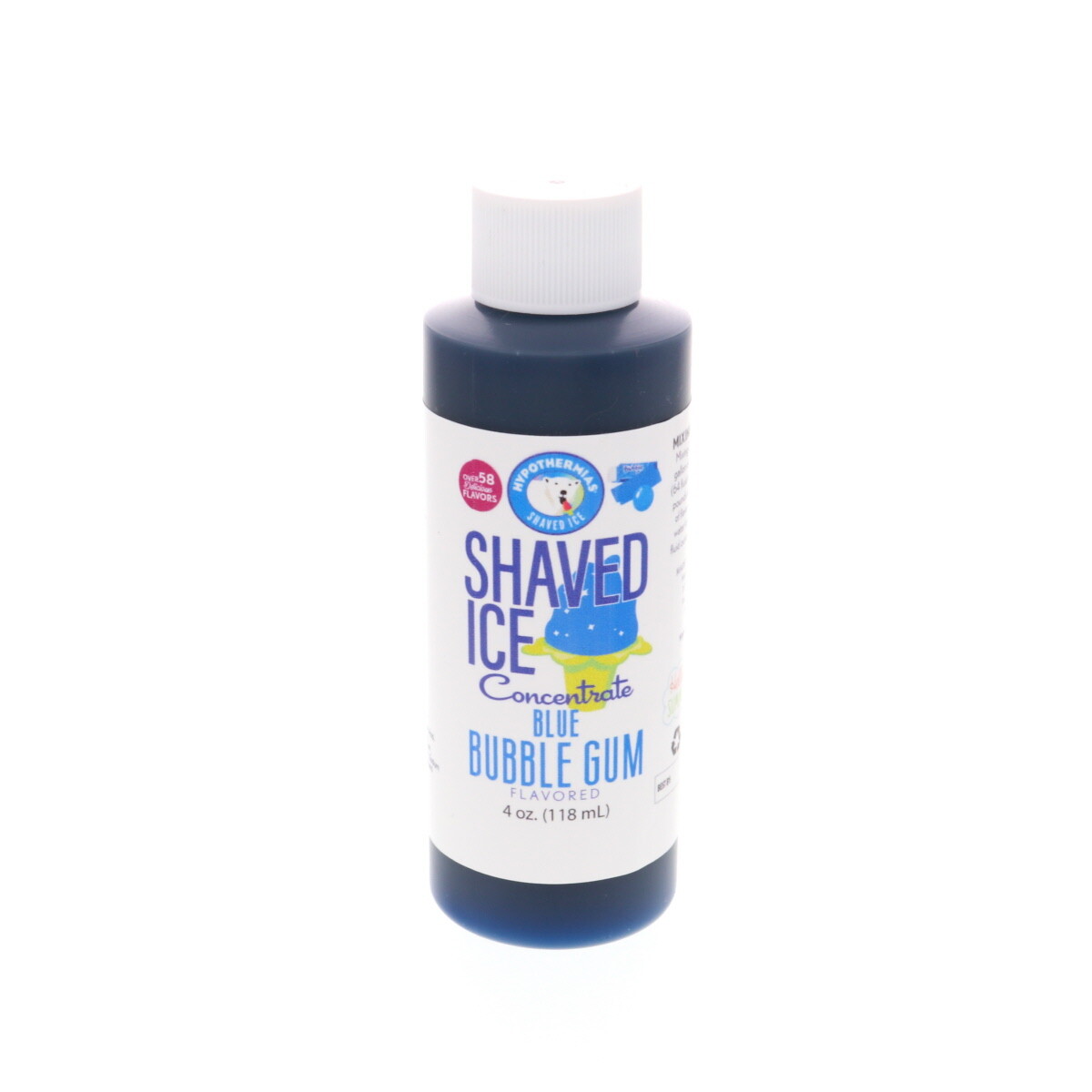 Hypothermias BLUE BUBBLE GUM Flavor 🍧 Snow Cone machine Concentrate UNSWEET