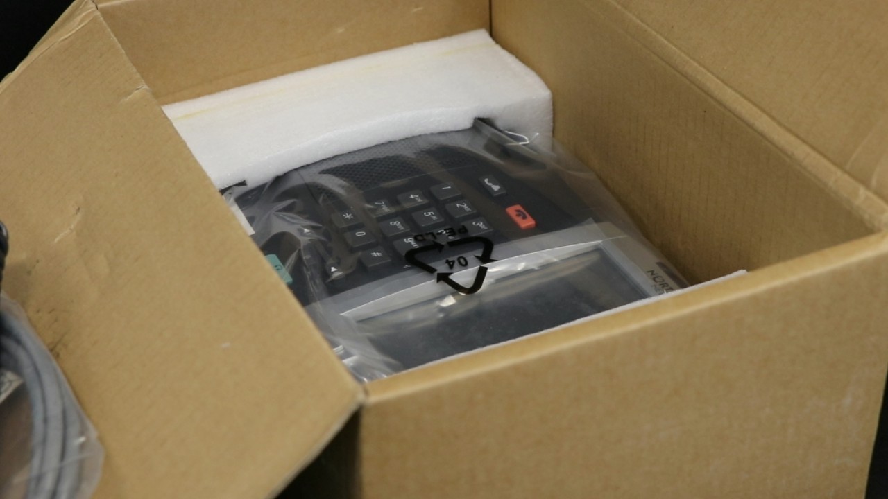 Nortel IP Phone 2007 NTDU96AC70E6 Touchscreen VoIP Office Phone Open Box