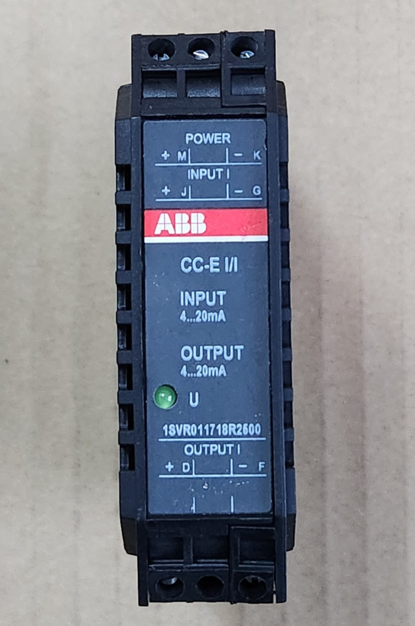 CC-E I/I ABB ANALOG SIGNAL CONVERTER 1SVR011718R2500